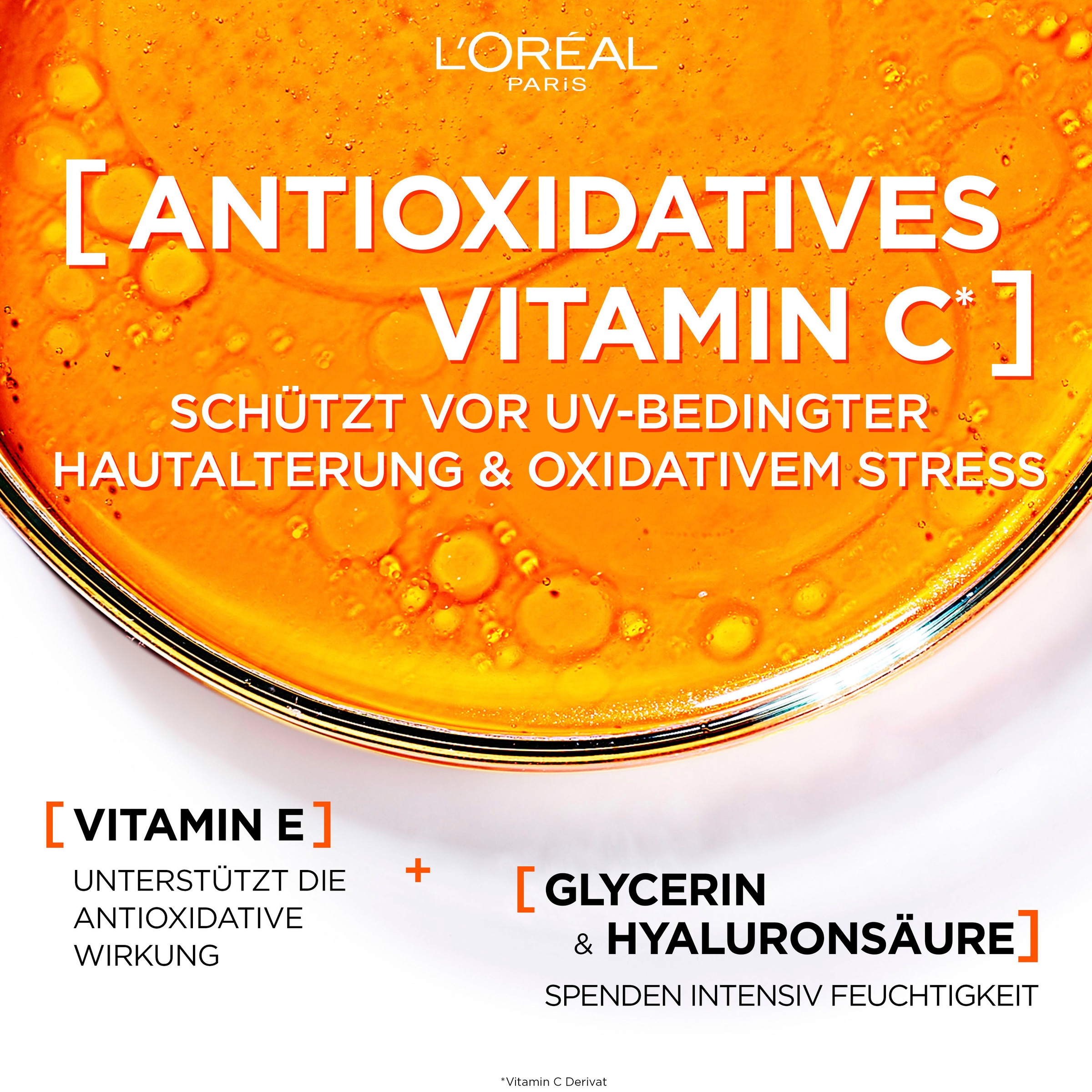 L'ORÉAL PARIS Gesichtspflege-Set »Revitalift Vitamin C Duo«, (Set, 2 tlg.), mit hoher Wirksamkeit