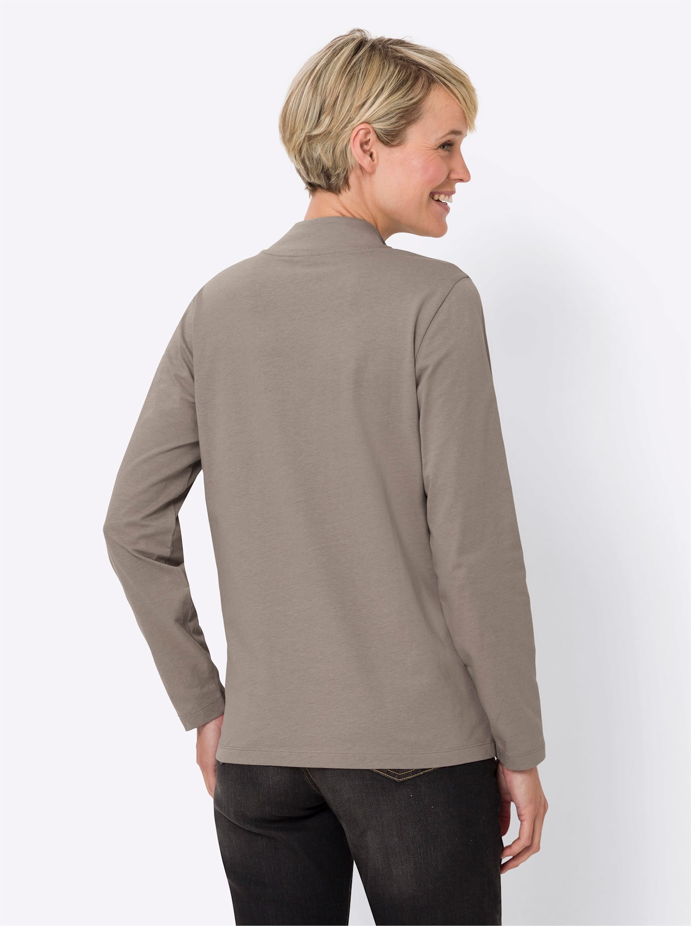 Thumbnail - Classic Basics Stehkragenshirt "Shirt", (1 tlg.)