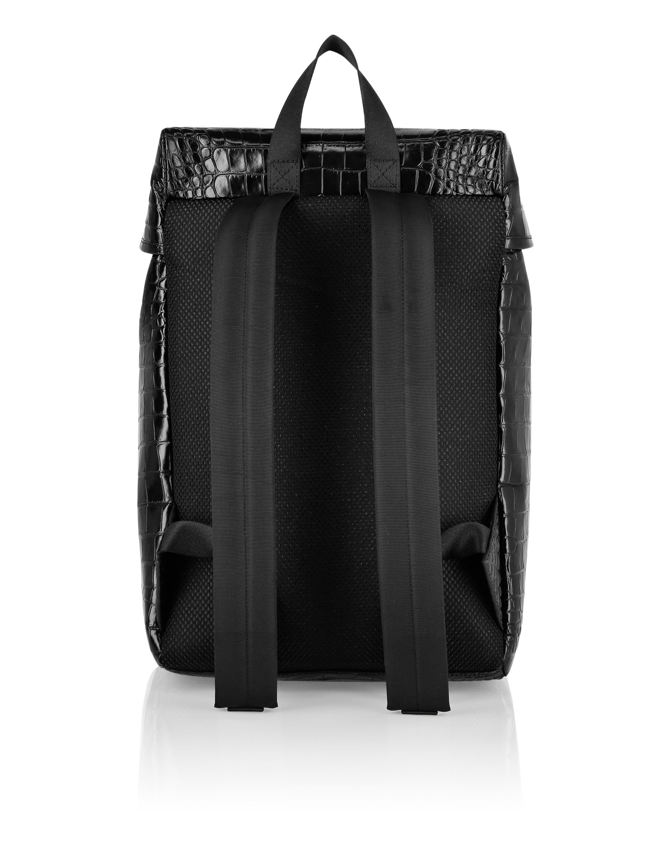 PHILIPP PLEIN Freizeitrucksack »Monogram Crocco Print«