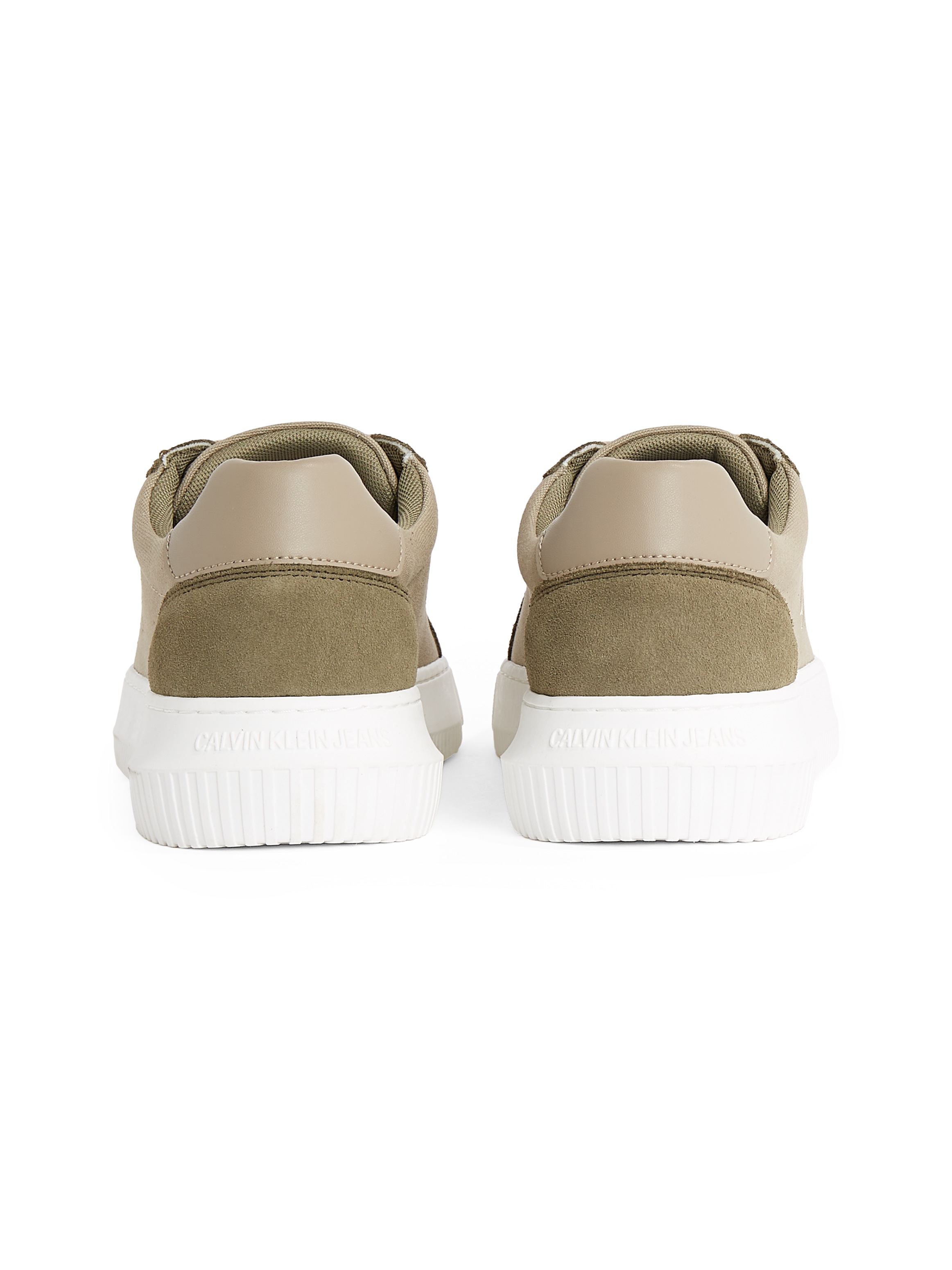 Calvin Klein Jeans Sneaker »CHUNKY CUPSOLE MG CANVAS«, Halbschuh, Schnürschuh, Freizeitsneaker mit seitlichem CK-Logo