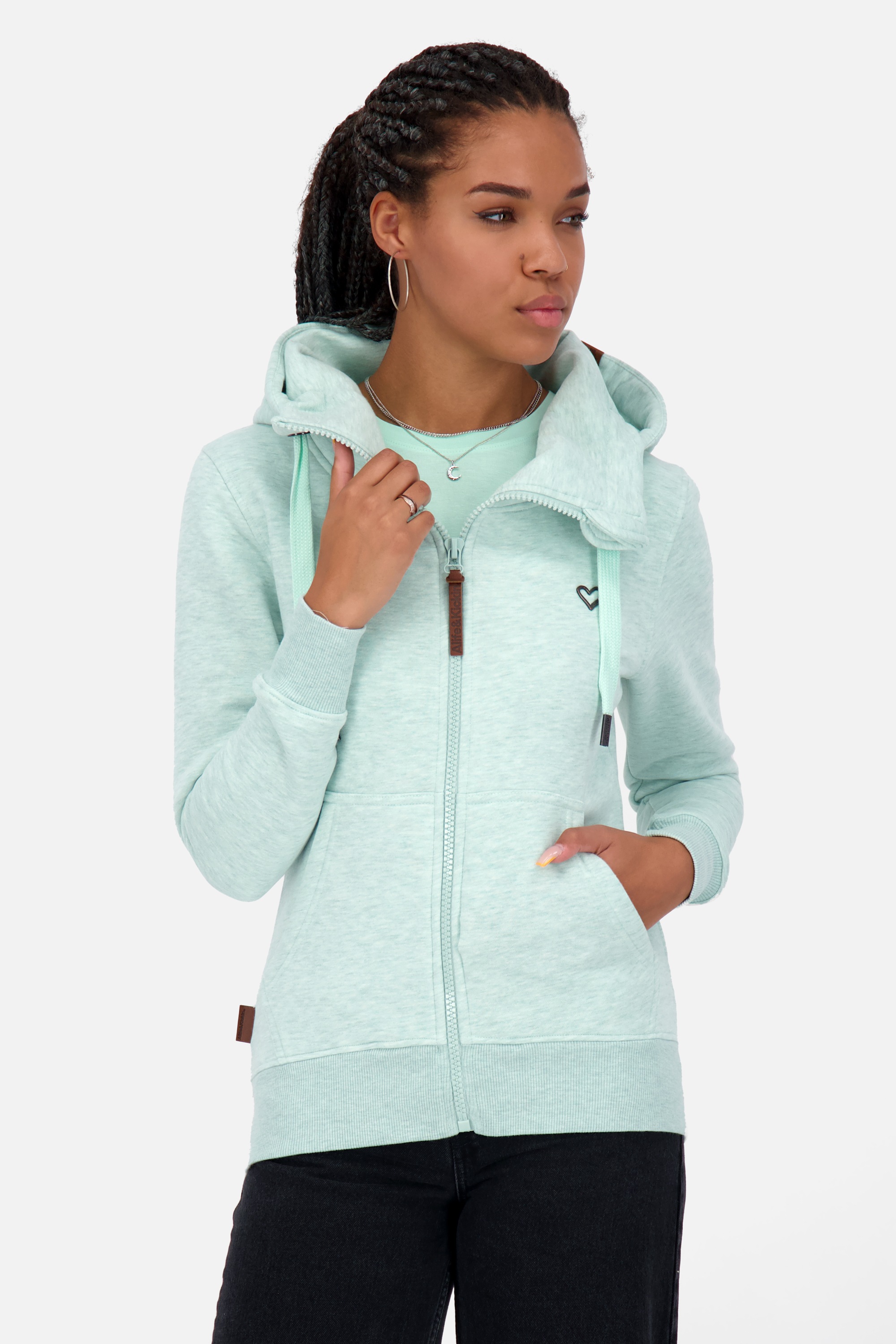 Alife & Kickin Kapuzensweatjacke "Damen YasminAK A" günstig online kaufen