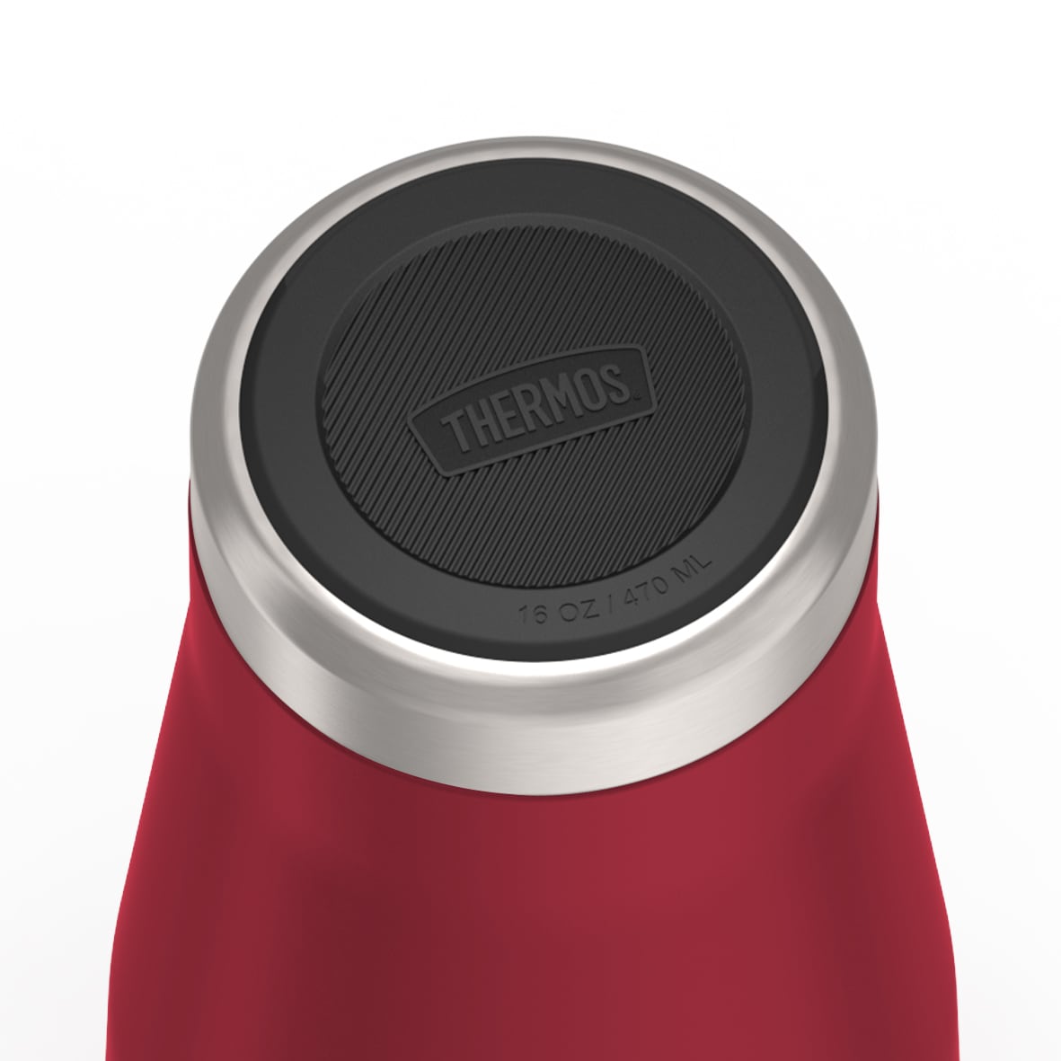 THERMOS Thermobecher »ICON MUG, rutschfester Boden, 360° Trinkfunktion, spülmaschinenfest«, (1 tlg.), 0,47l, 7h heiß & 22h kalt, absolut dicht, Dura-Seal-Deckel