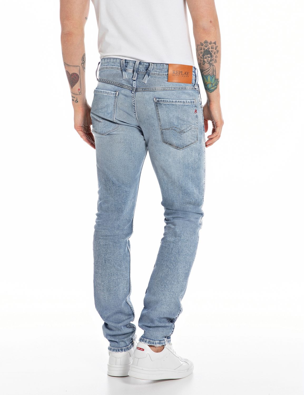 Replay Slim-fit-Jeans "Anbass" günstig online kaufen