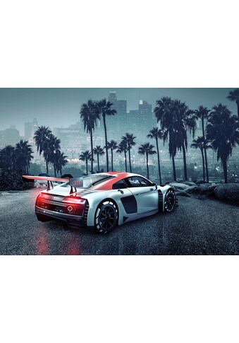 Komar Fototapetas »Audi R8 L.A.« 368x254 cm ...