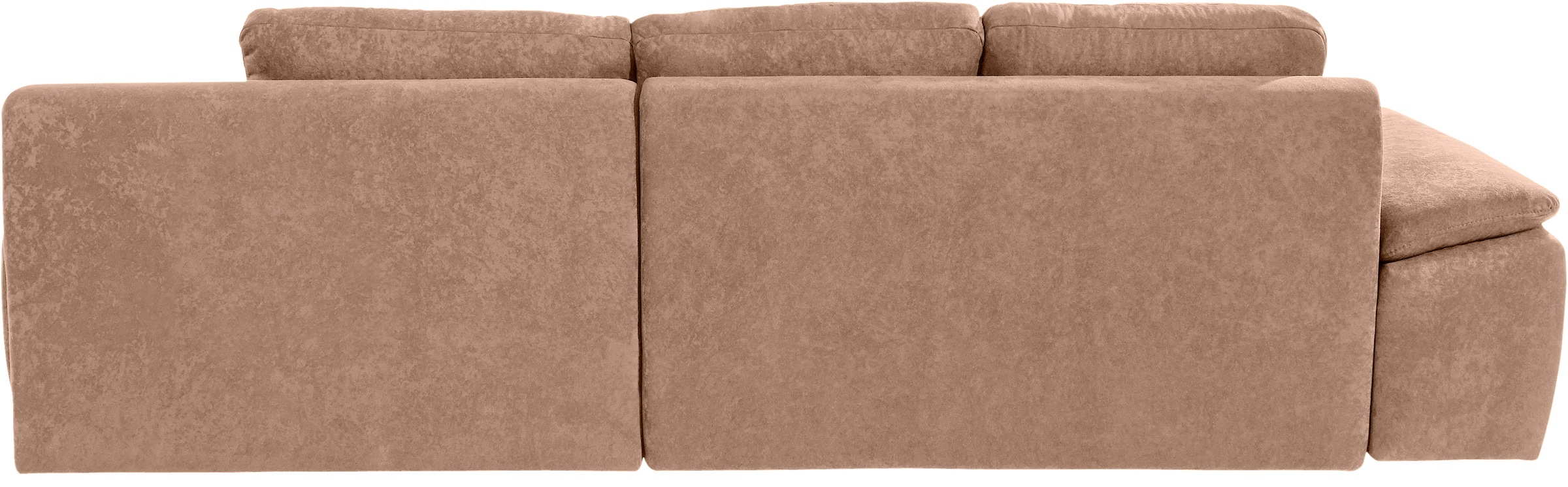 sit&more Ecksofa Labene, wahlweise mit Bettfunktion und Bettkasten, inkl. Rückenkissen
