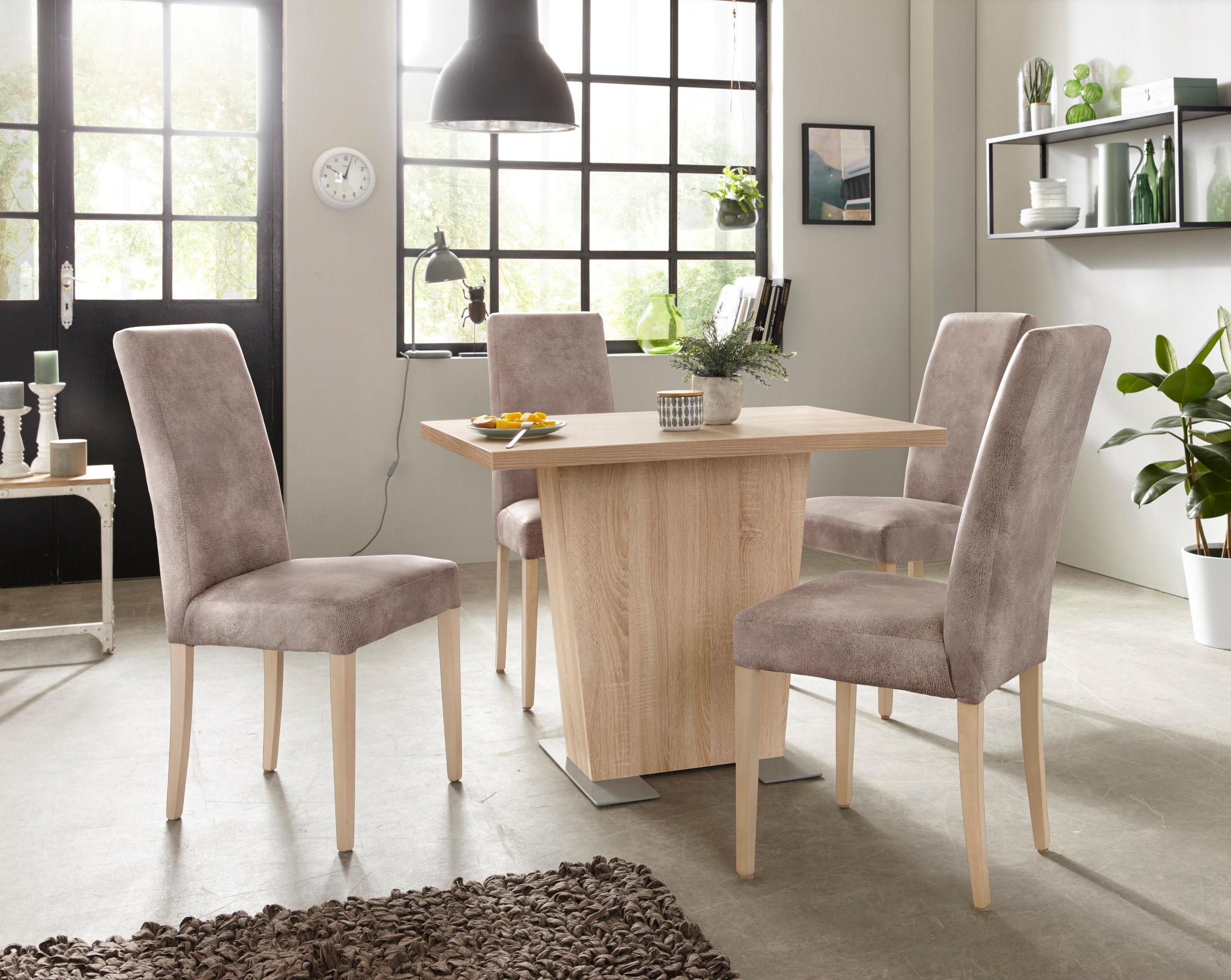 INOSIGN Säulen-Esstisch »Carola«, Breite 110 cm