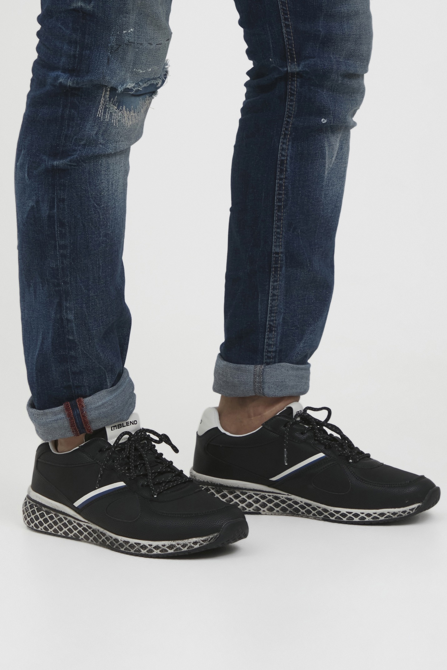 Blend Sneaker "BHFootwear" Sportliche Sneaker mit gemusterter Sohle günstig online kaufen