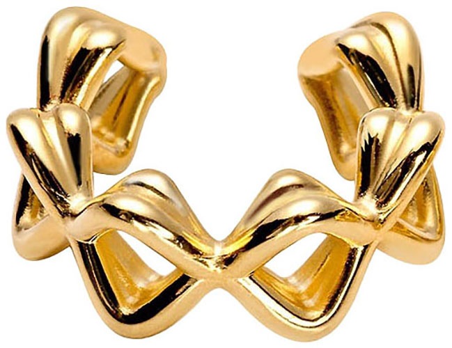 Ohrklemme »Schmuck Geschenk Gold 333 Ohrschmuck Ohrring Ear Cuff«, Made in Germany