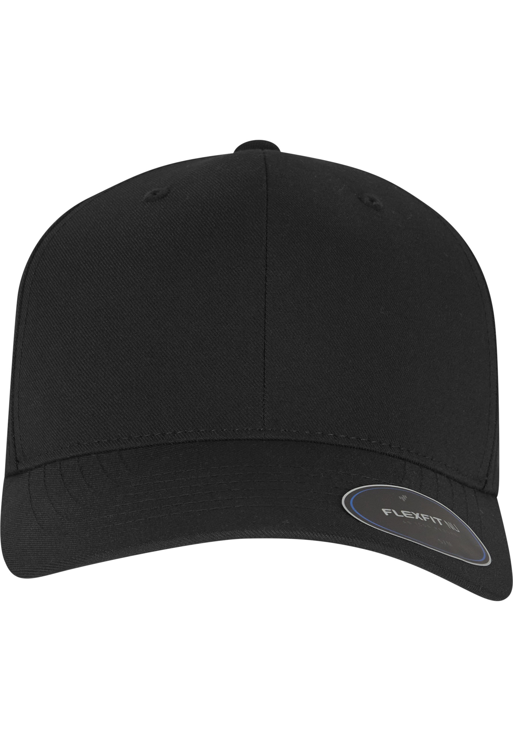 FLEXFIT Damen Flex Cap "Flexfit Accessoires FLEXFIT NU CAP"schwarz, Gr. S, unifarben, 79% Polyester, 18% Viskose, 3% Elasthan, Caps
