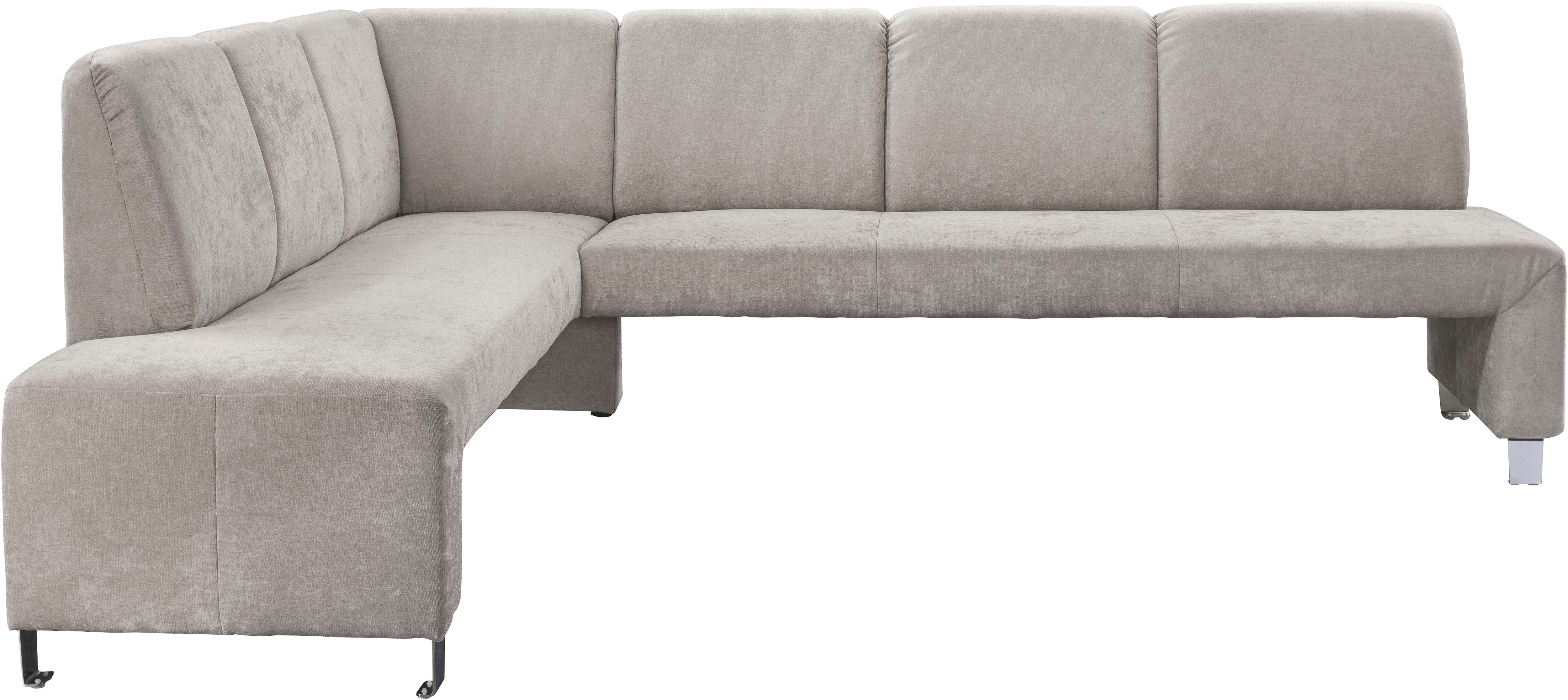 exxpo - sofa fashion Eckbank "Intenso, modern, 263/198 cm (B/T)" hohe Bodenfreiheit, frei im Raum stellbar, hoher Sitzkomfort