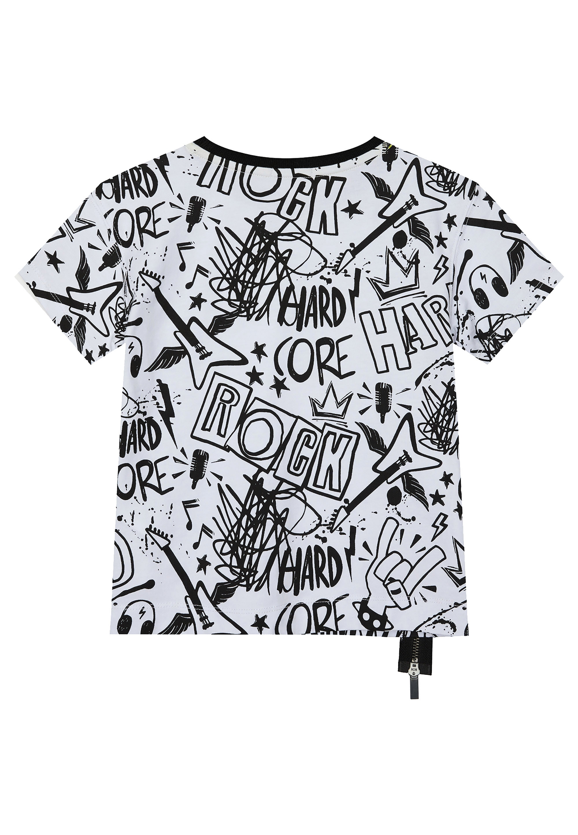 Gulliver T-Shirt, mit für Print | BAUR rockigem ▷