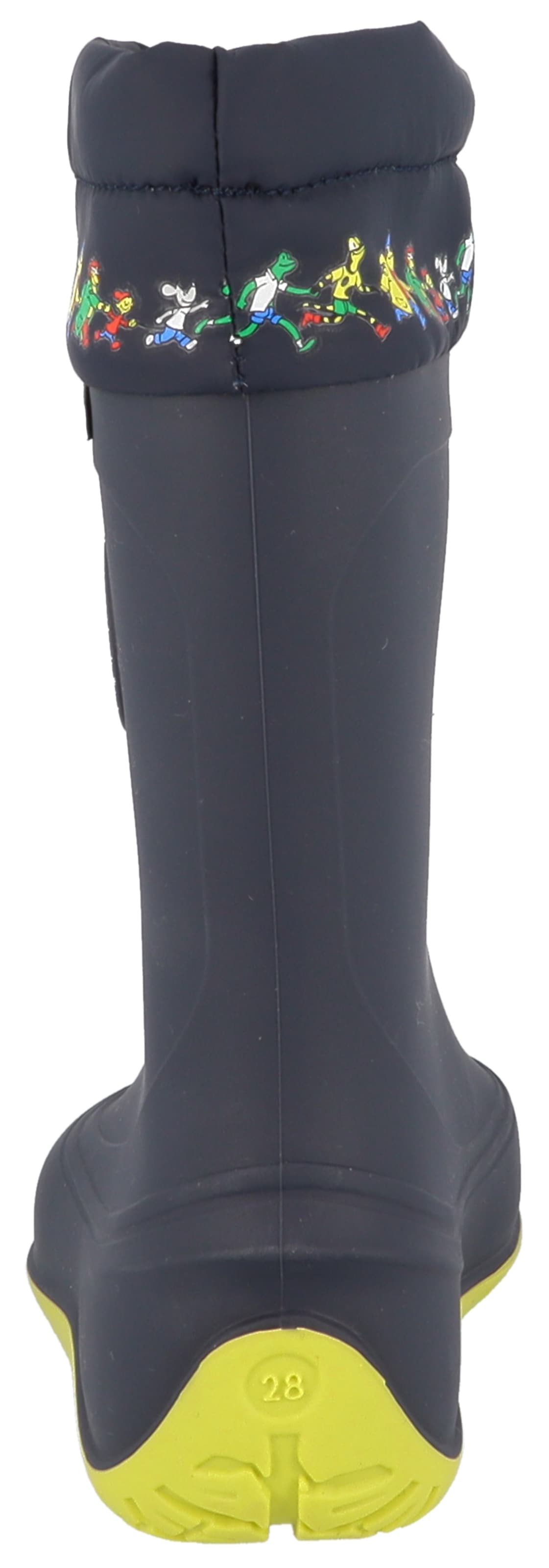Lurchi Barfußschuh »Pax Barefoot«  Regenstiefel mit süßen Lurchi-Motiven, Größenschablone zum Download