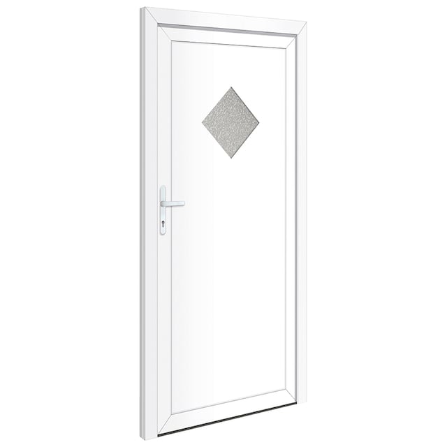 RORO Türen & Fenster Nebeneingangstür »OTTO 24«, BxH: 98x198 cm, weiß, ohne  Griffgarnitur, inklusive Türrahmen kaufen | BAUR
