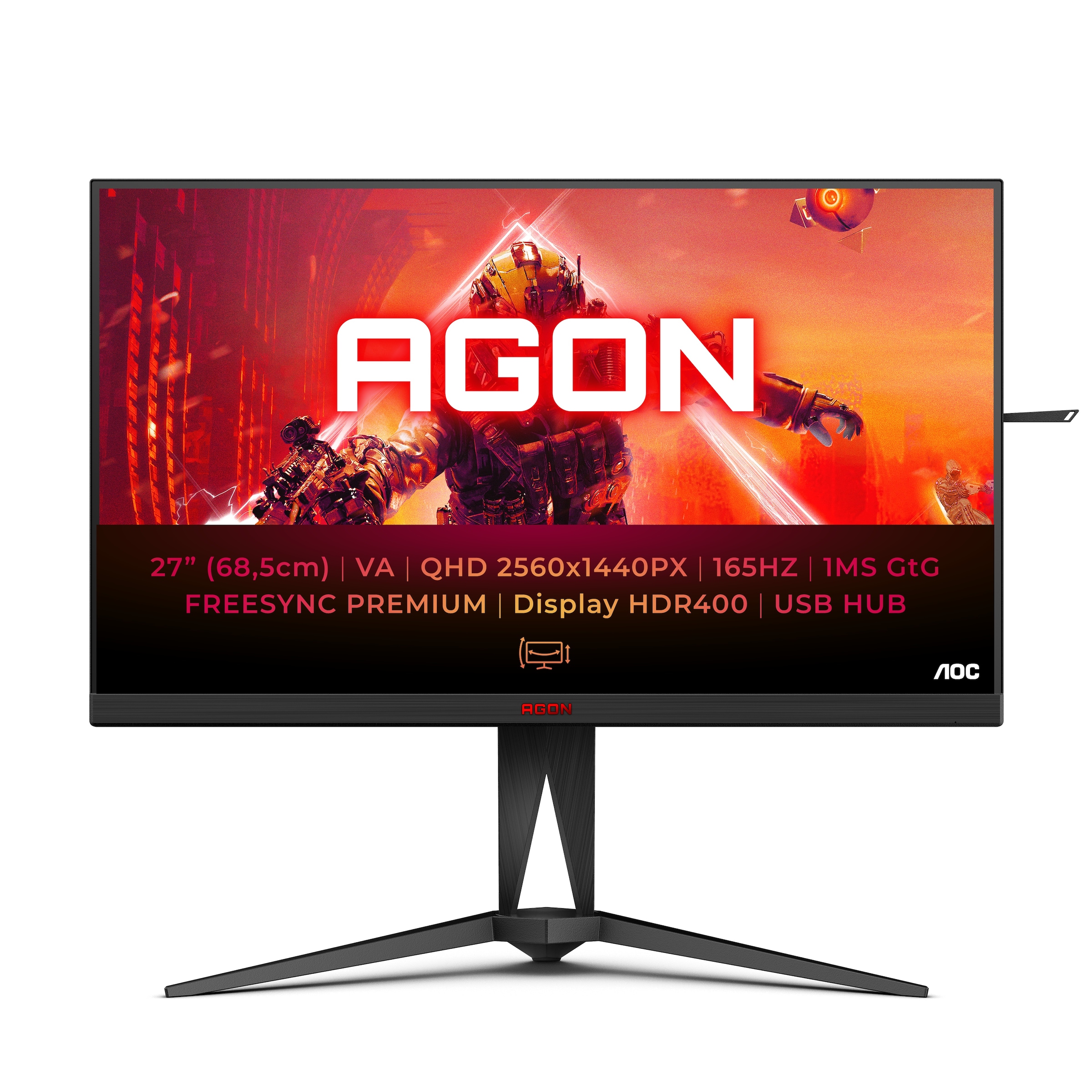 AOC Gaming-Monitor »AG275QXN/EU« 685 cm/27...