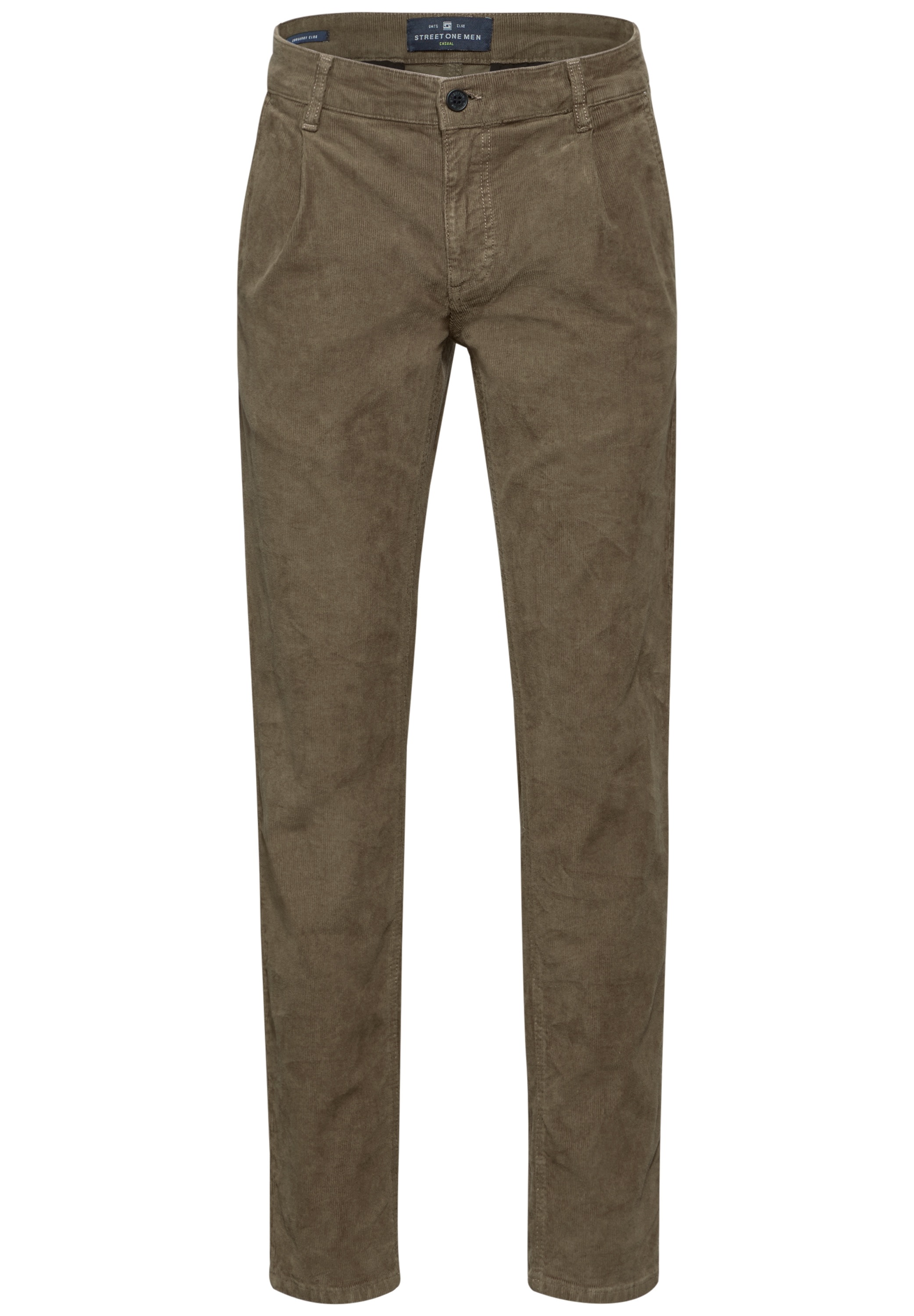 STREET ONE MEN Cordhose, aus Baumwolle mit Stretchanteil