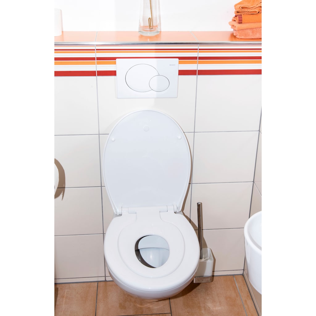 CORNAT WC-Sitz »Pflegeleichter Thermoplast - Montierbarer Kinder-Sitz - Quick up«
