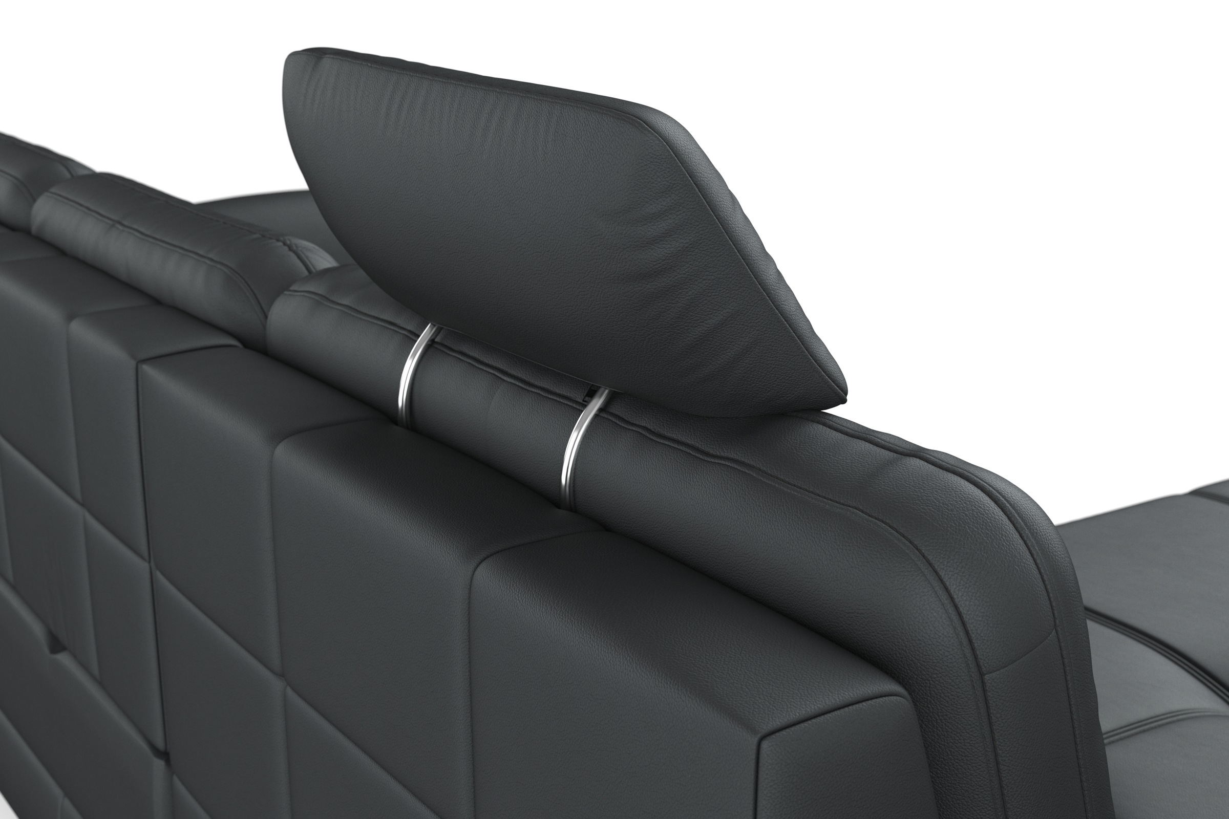 sit&more Ecksofa »Bendigo L-Form«, inklusive Sitztiefenverstellung, Bodenfreiheit 12 cm, in 2 Fußfarben