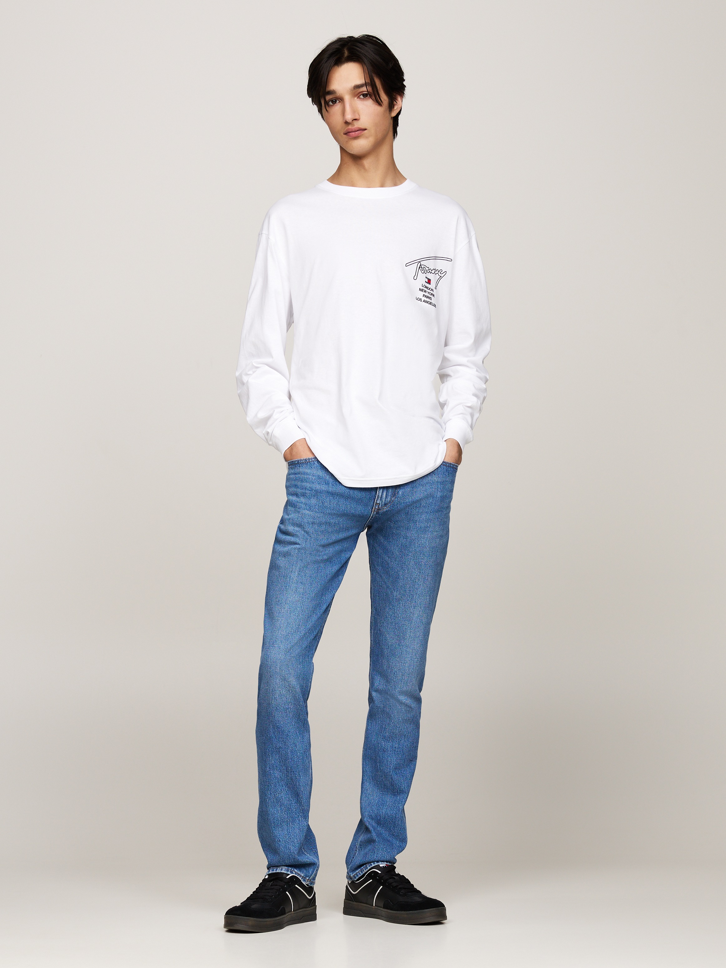 Tommy Jeans Longsleeve "TJM REG SIG TWIST LS TEE" günstig online kaufen