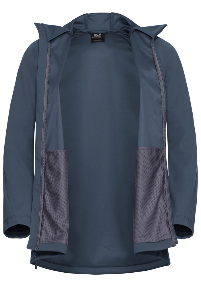 Jack Wolfskin Funktionsjacke »HIKE WITH ME HOODY W«, mit Kapuze