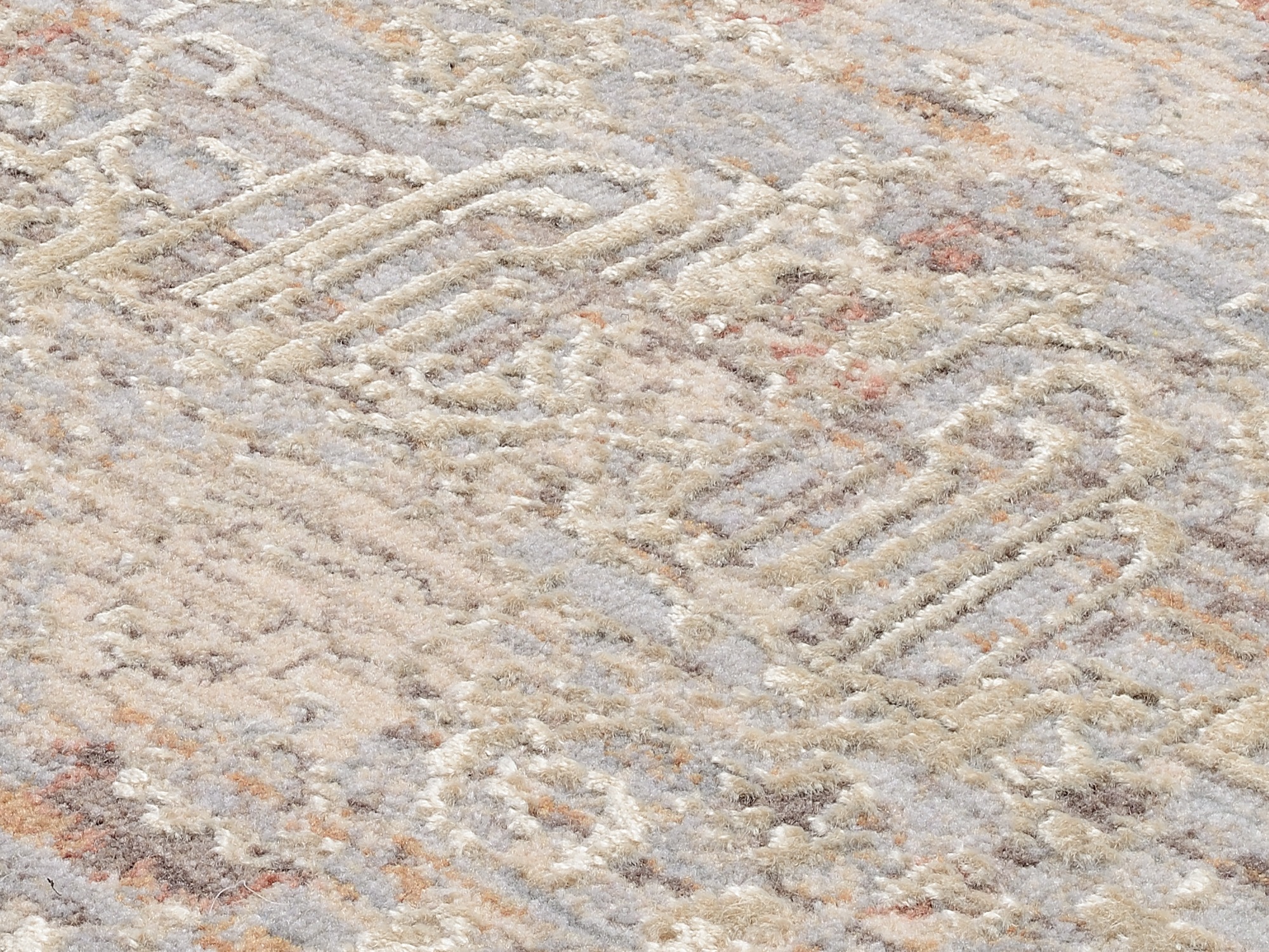 OCI DIE TEPPICHMARKE Teppich »FARBEN GRANDE«, rechteckig, Klassisches Muster, eingefasst, in 3-D-Optik
