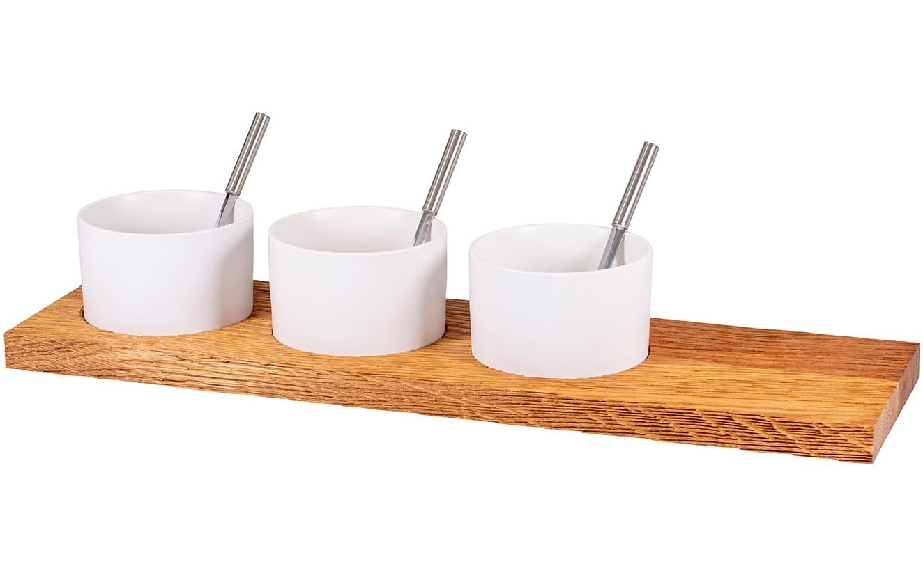 Kadastar Snackschale »Trio gross« aus Holzwerkstoff