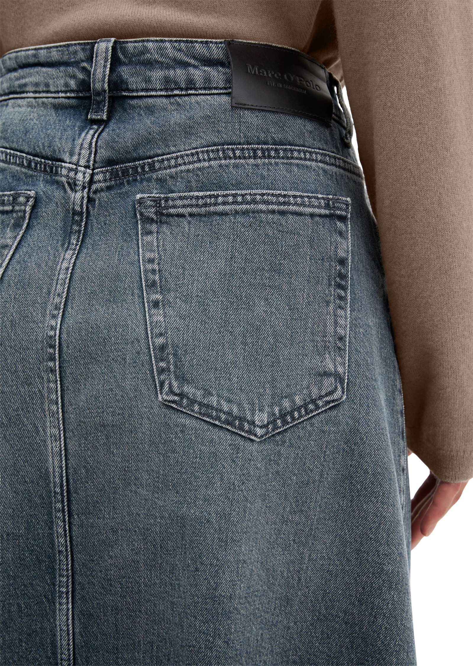 Marc O'Polo Jeansrock »aus weichem Baumwolle-Lyocell-Mix«