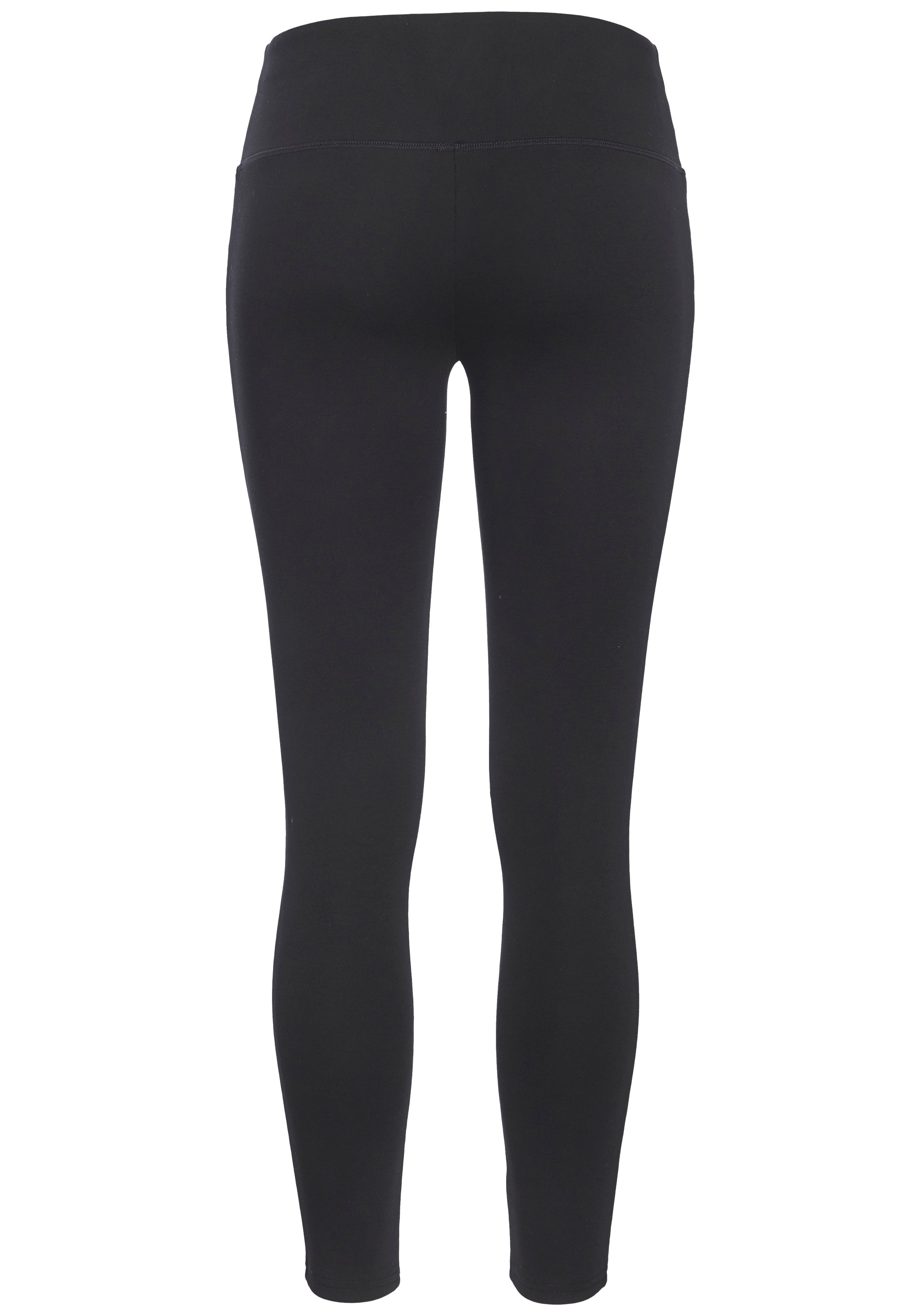 LASCANA Leggings mit goldenem Piping günstig online kaufen