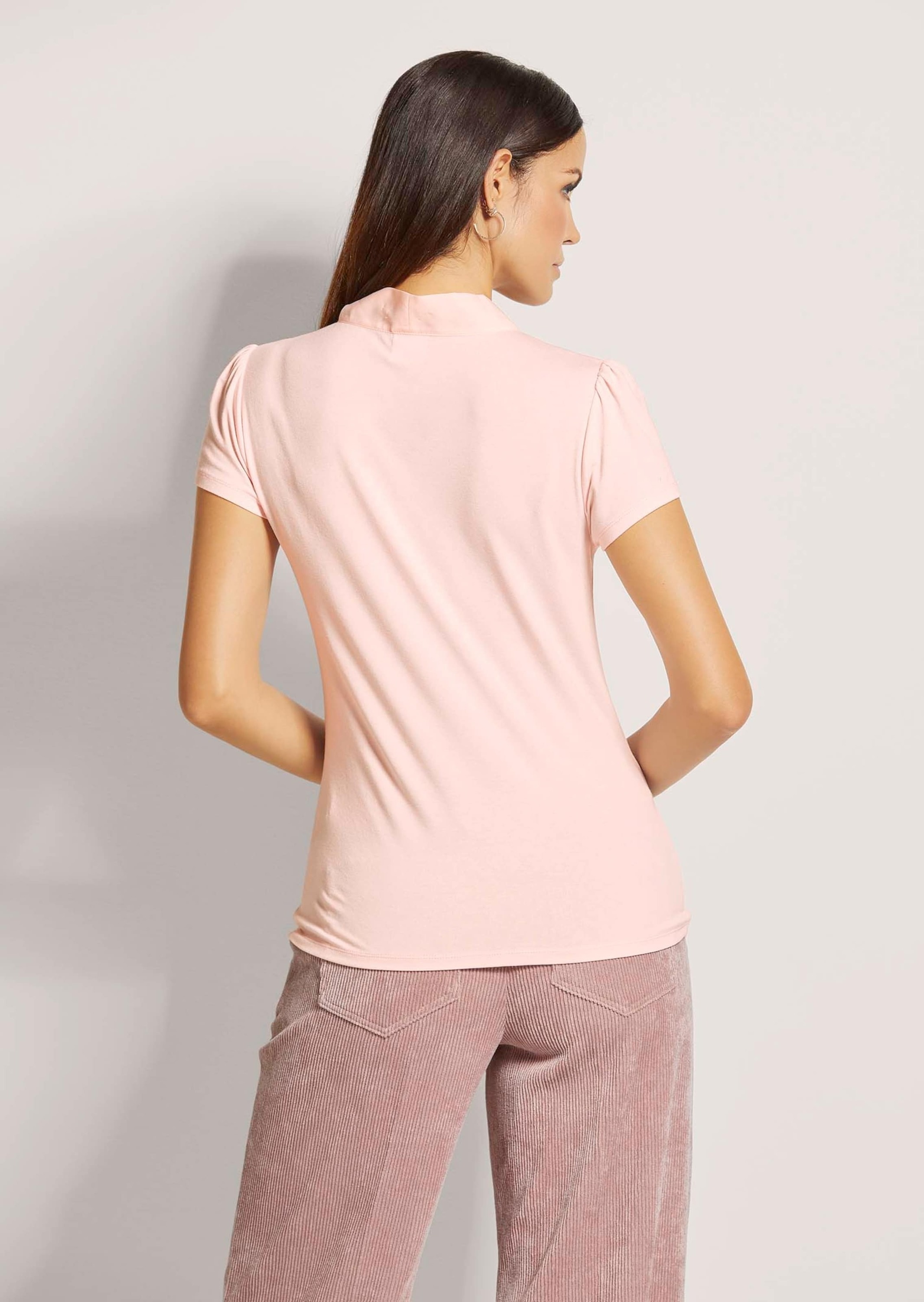 MADELEINE Kurzarmshirt »Blusenshirt Kurzarmoberteil mit Schluppe«