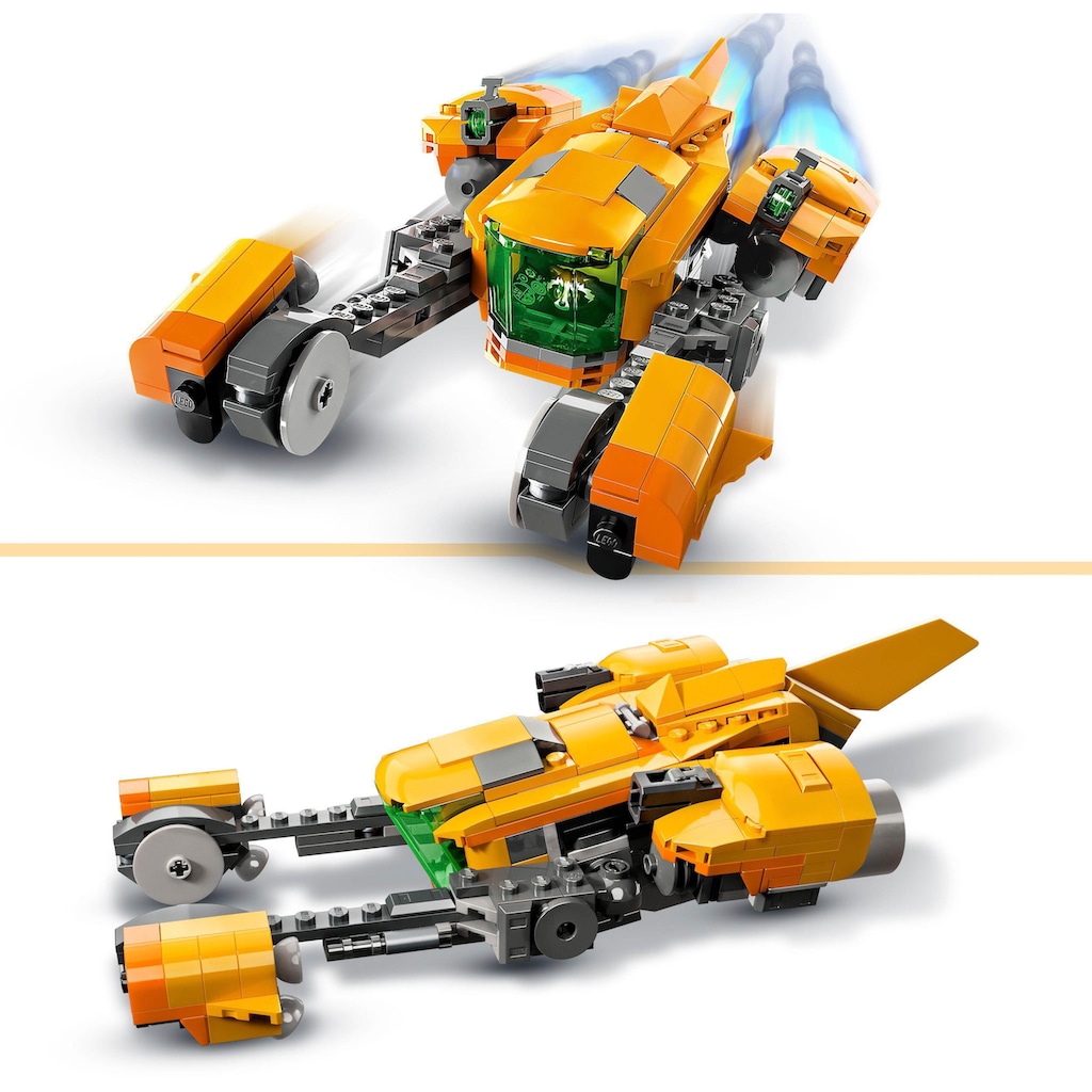 LEGO® Konstruktionsspielsteine »Baby Rockets Schiff (76254), LEGO® Marvel«, (330 St.)