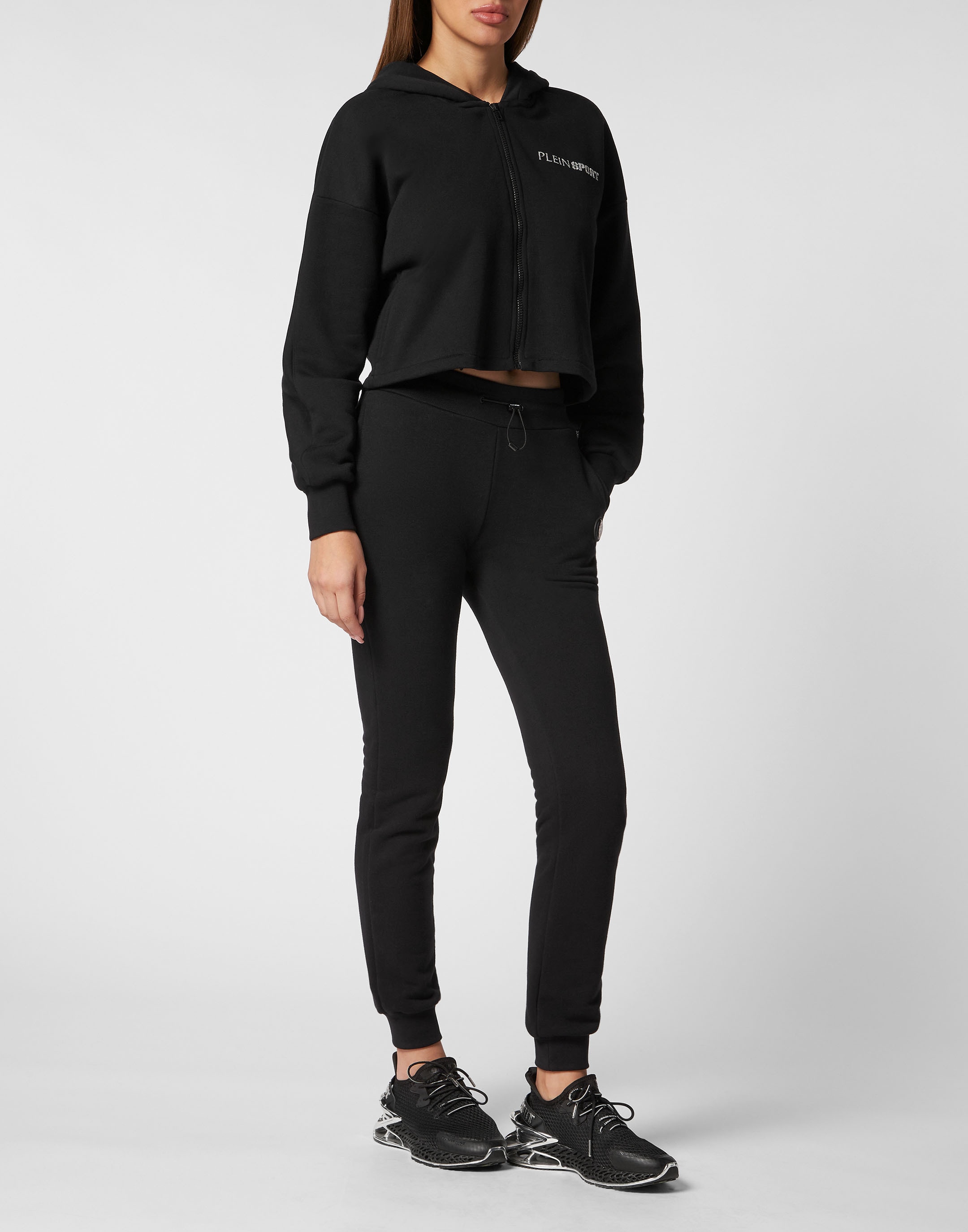 PLEIN SPORT Kapuzensweatjacke »Scratch«