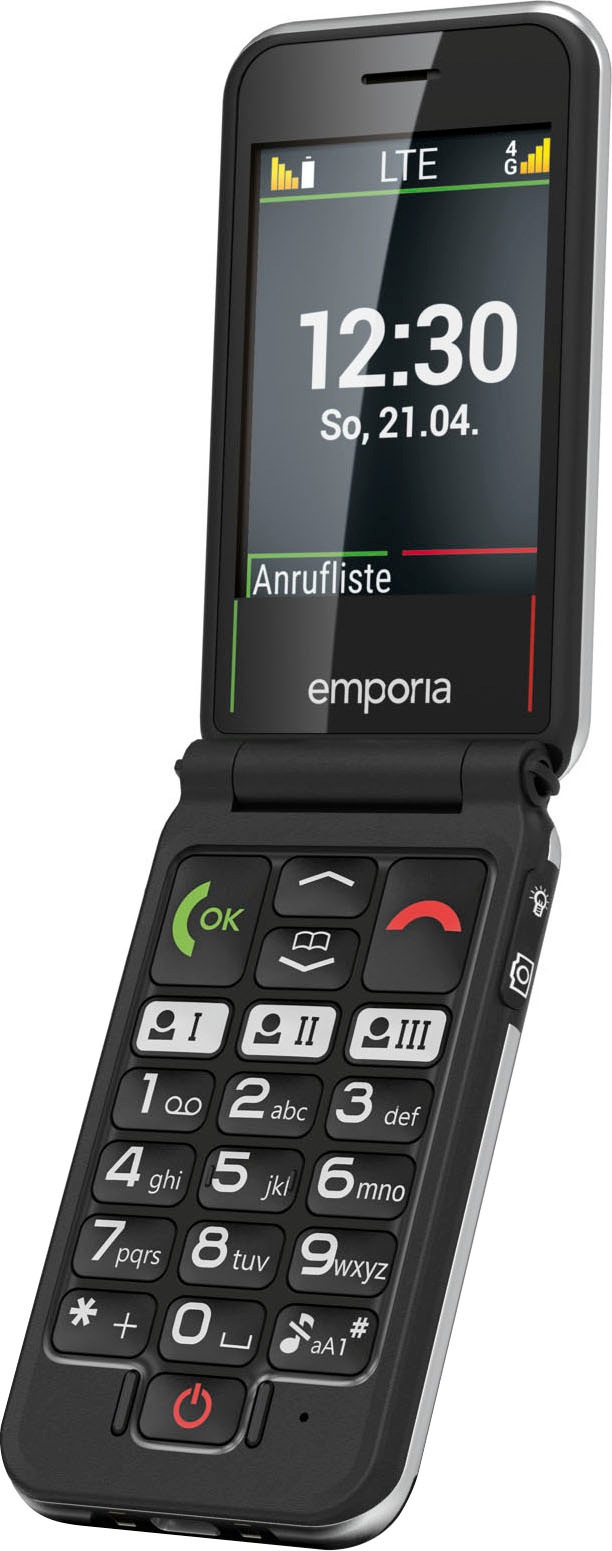 Emporia Smartphone »JOY-LTE«, schwarz