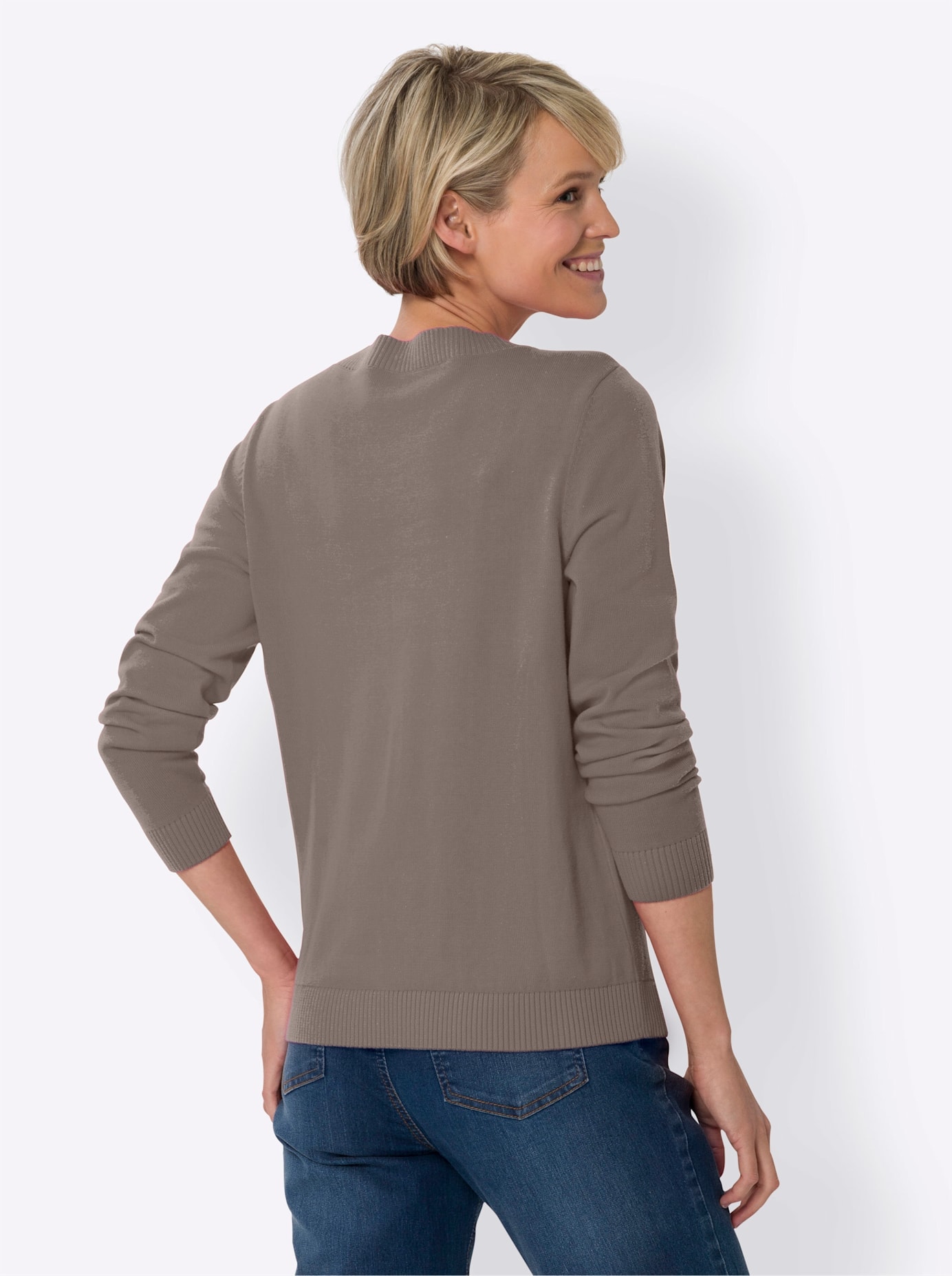 Classic Basics Strickpullover "Langarm-Pullover" günstig online kaufen