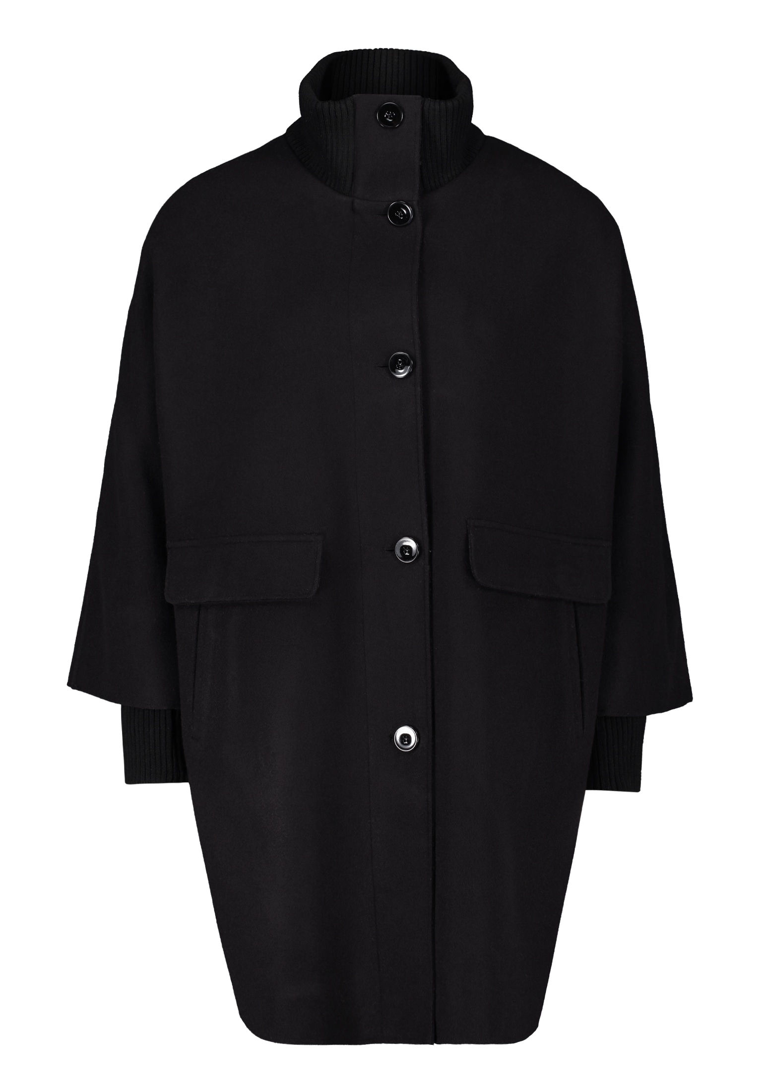 Betty Barclay Wolljacke "Betty Barclay Damen Wollmantel mit Strickdetails" günstig online kaufen