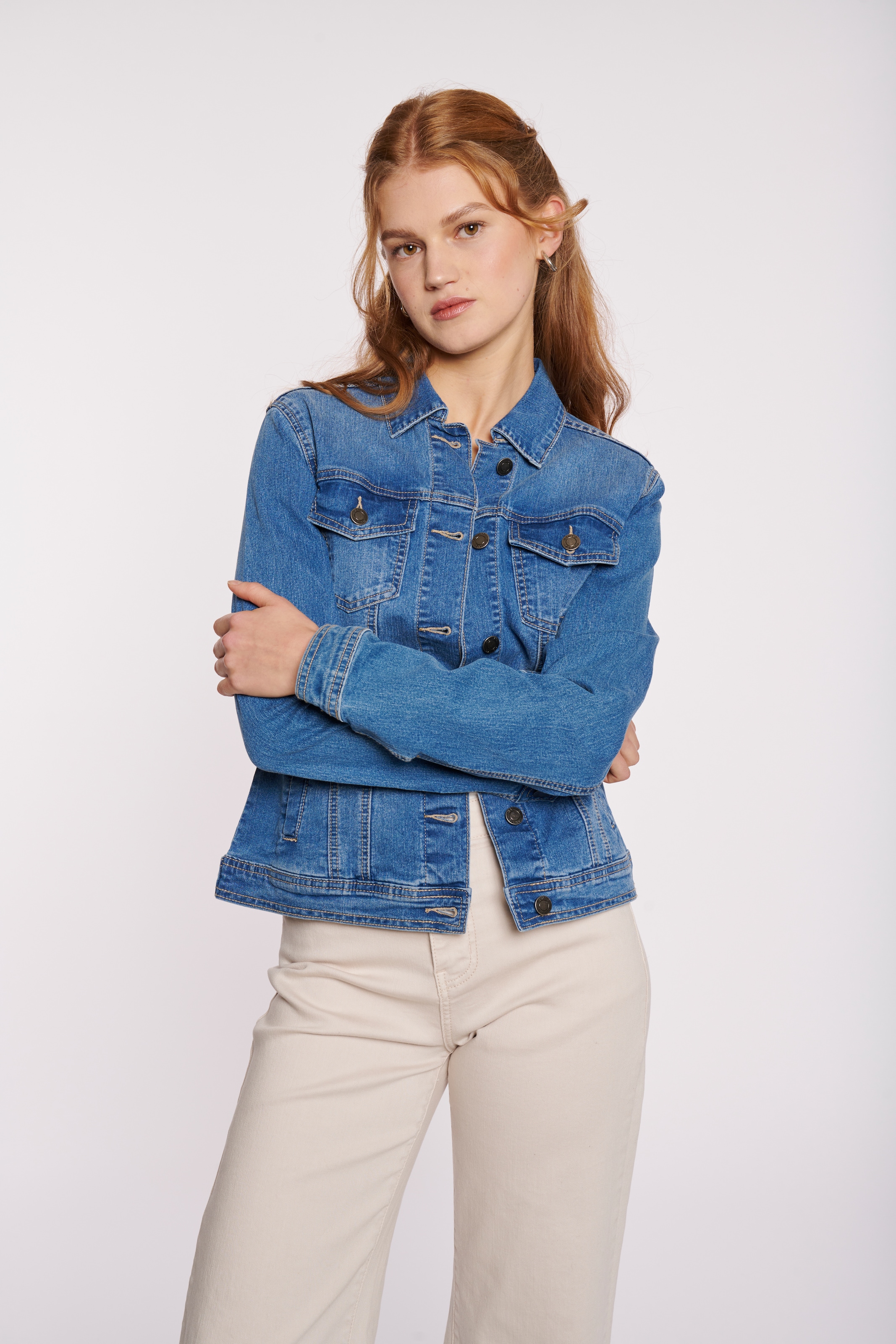 HaILY’S Jeansjacke »LS C DJK Ma44cy«, ohne Kapuze