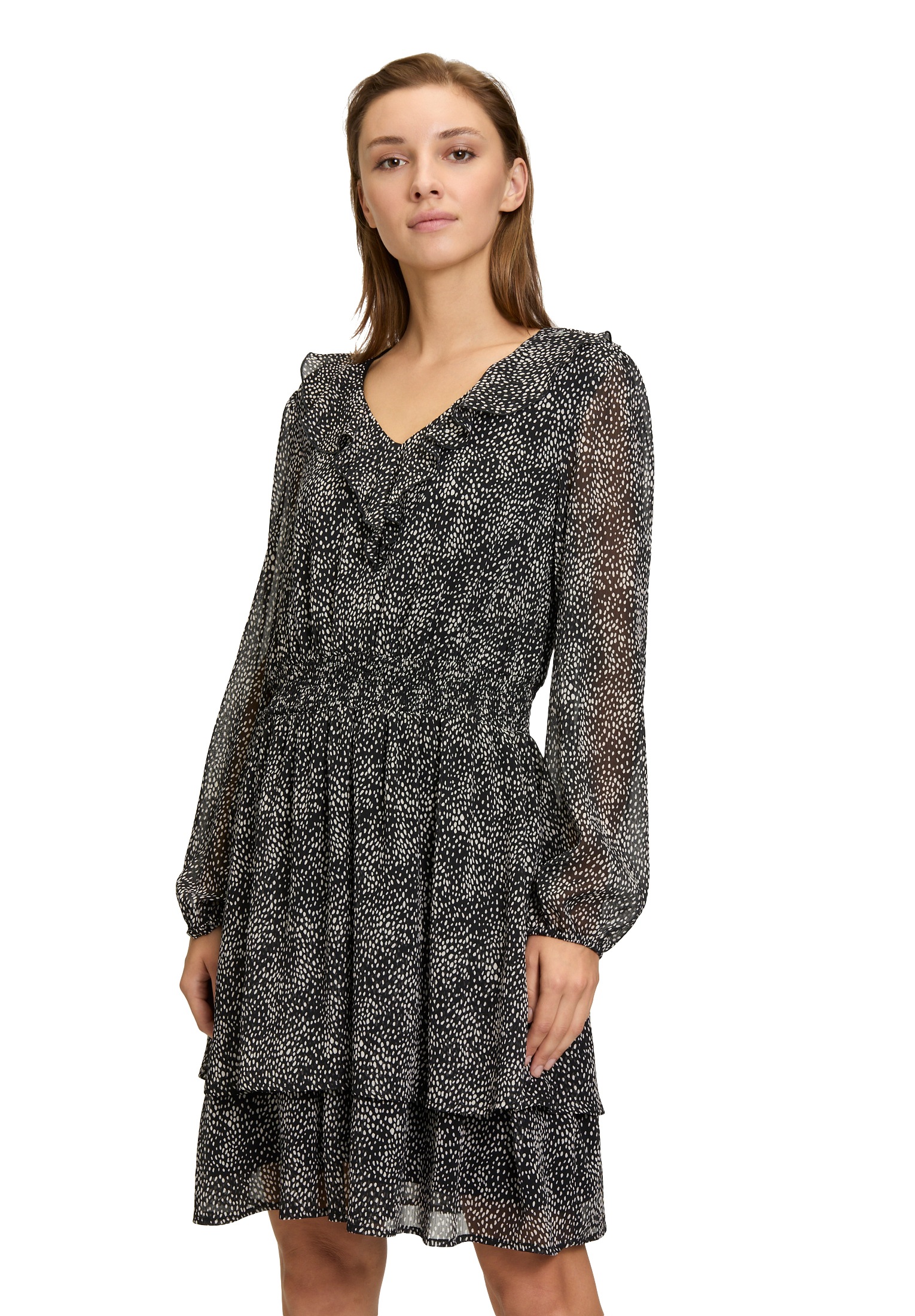 Cartoon Chiffonkleid "Damen Chiffonkleid mit Stufen" Ohne Tasche Form günstig online kaufen