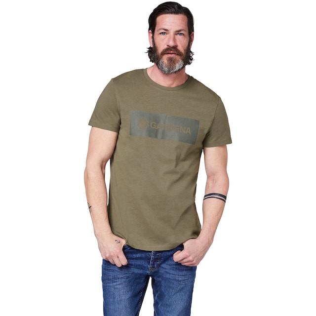 GARDENA T-Shirt »Dusty Olive«, mit Gardena-Logodruck ▷ kaufen | BAUR