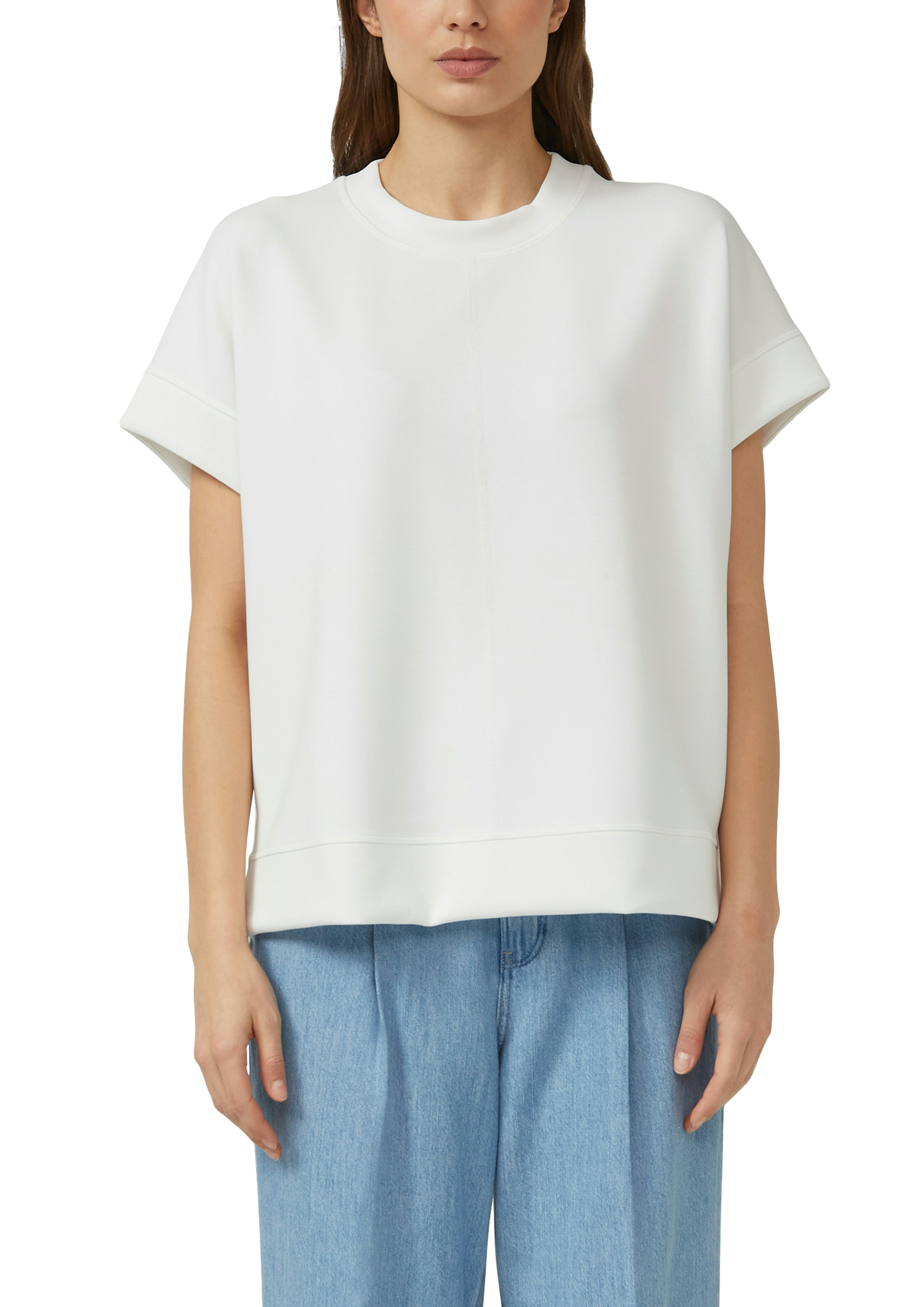 s.Oliver Sweater, Halbarm-Sweater mit Stretch