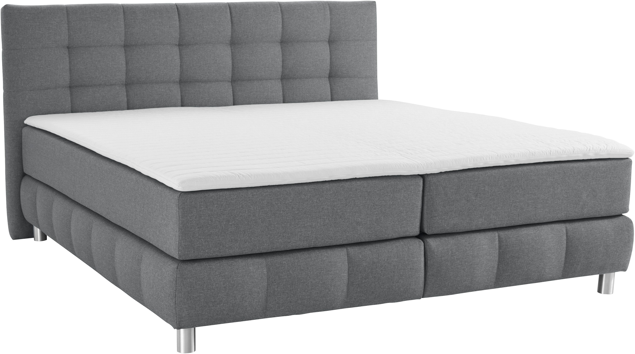 Thumbnail - Home affaire Boxspringbett "Salo" incl. Topper, 6 Breiten, 2 Härtegrade, TFK auch in Härtegrad 4