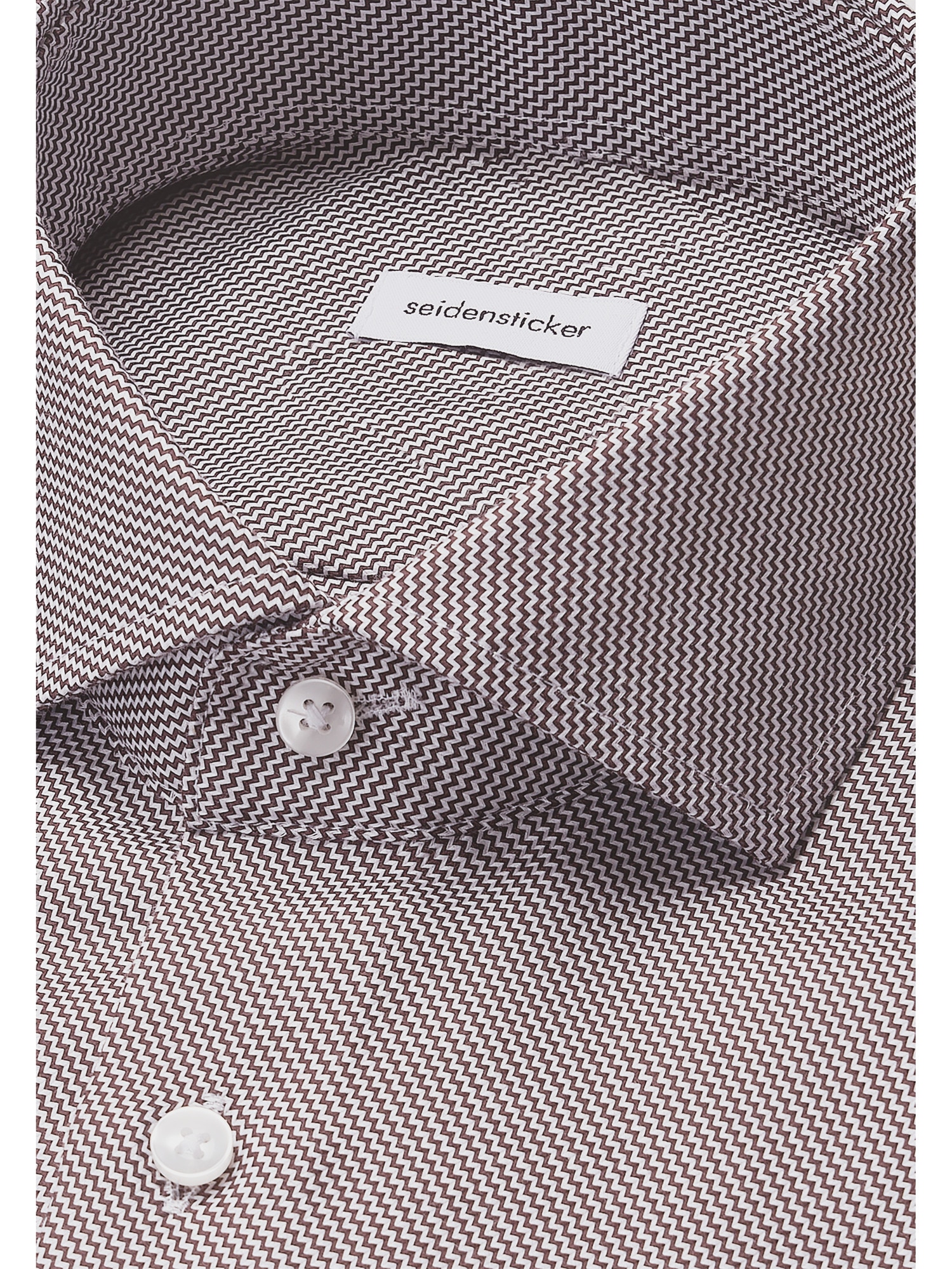 seidensticker Businesshemd »Schwarze Rose«, Regular 1/1 Kentkragen Struktur