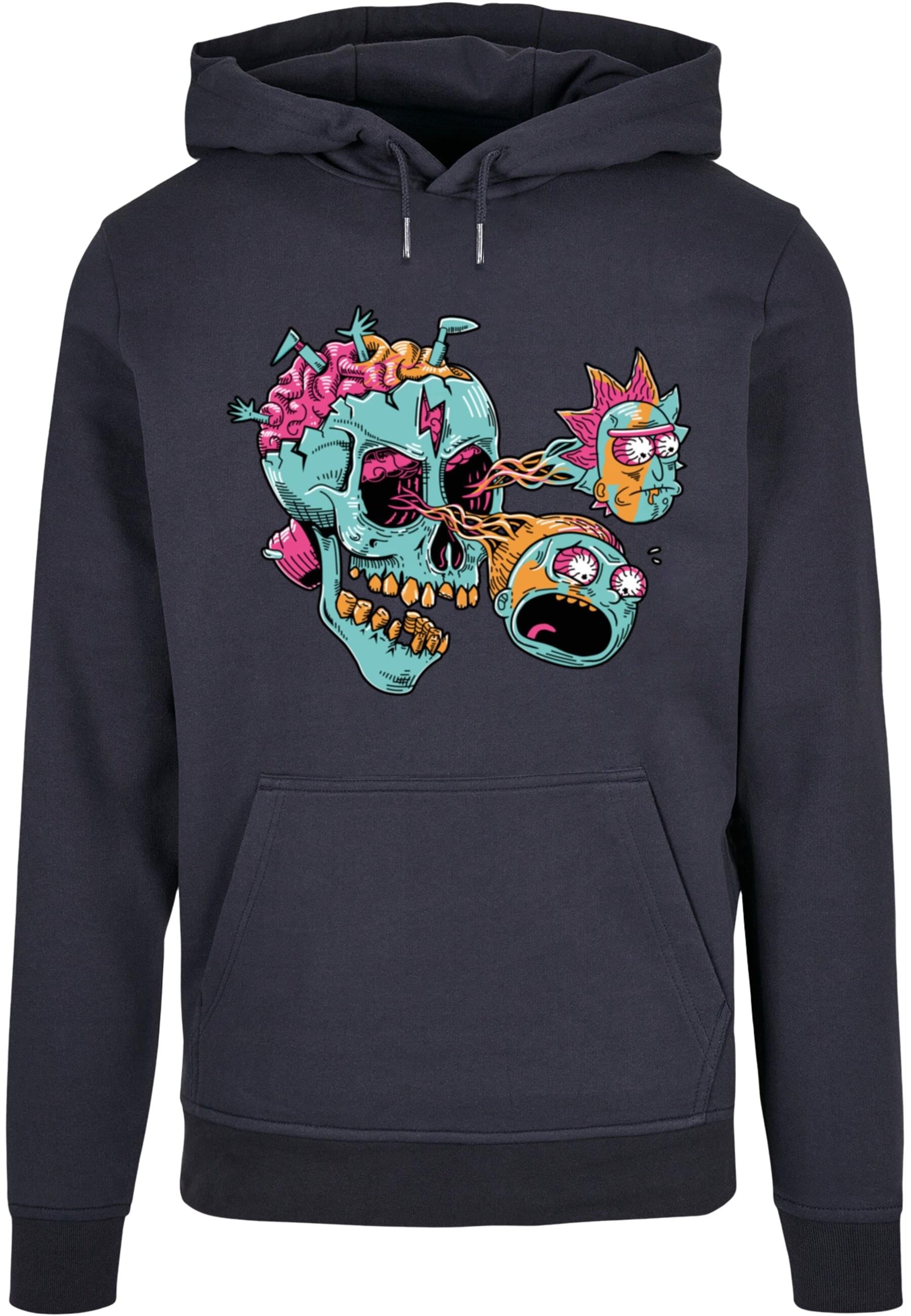 Kapuzensweatshirt »ABSOLUTE CULT Herren Rick And Morty - Eyeball Skull Basic Hoody«