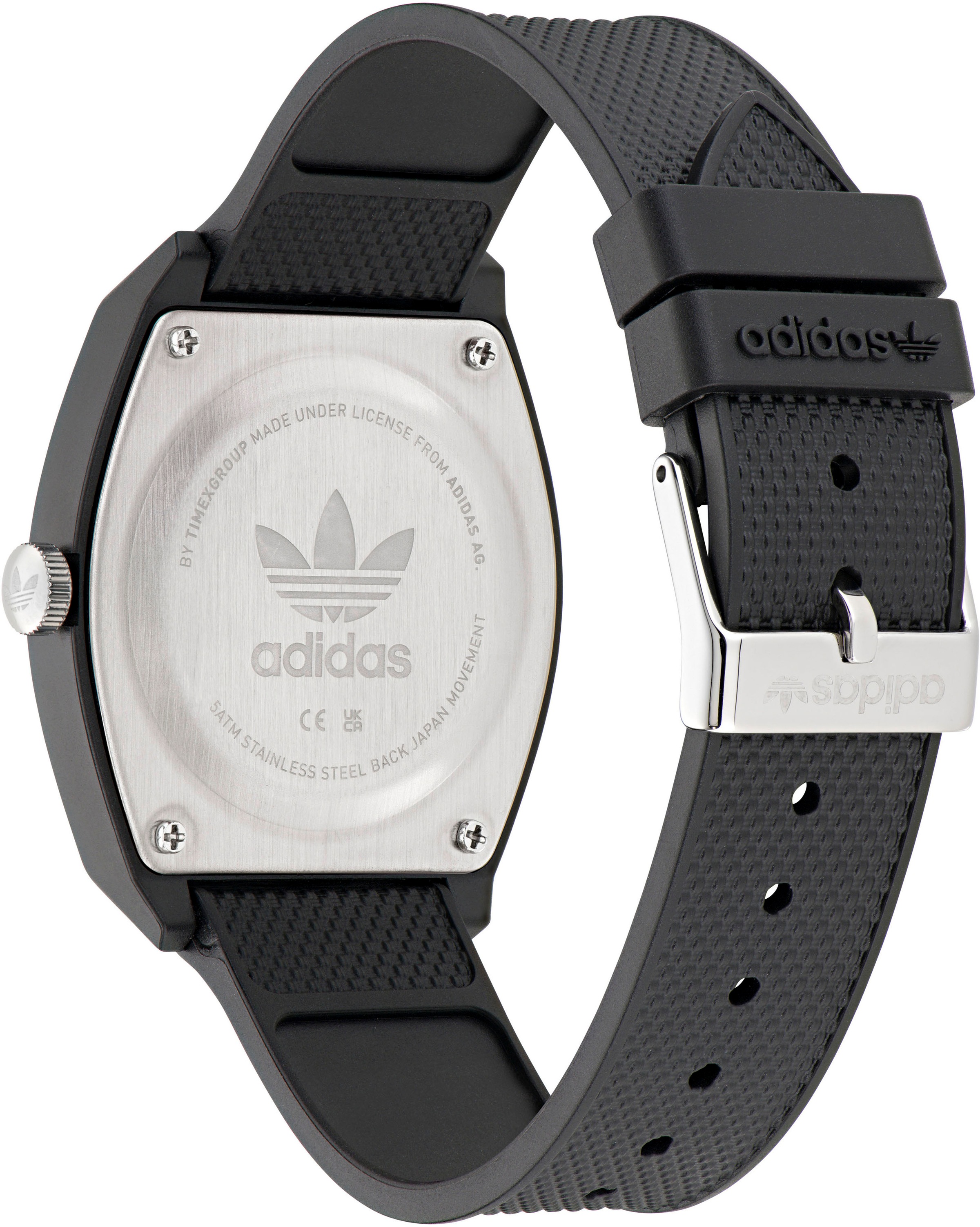 adidas Originals Quarzuhr »PROJECT TWO GRFX«, Armbanduhr, Damenuhr, Herrenuhr, unisex, analog