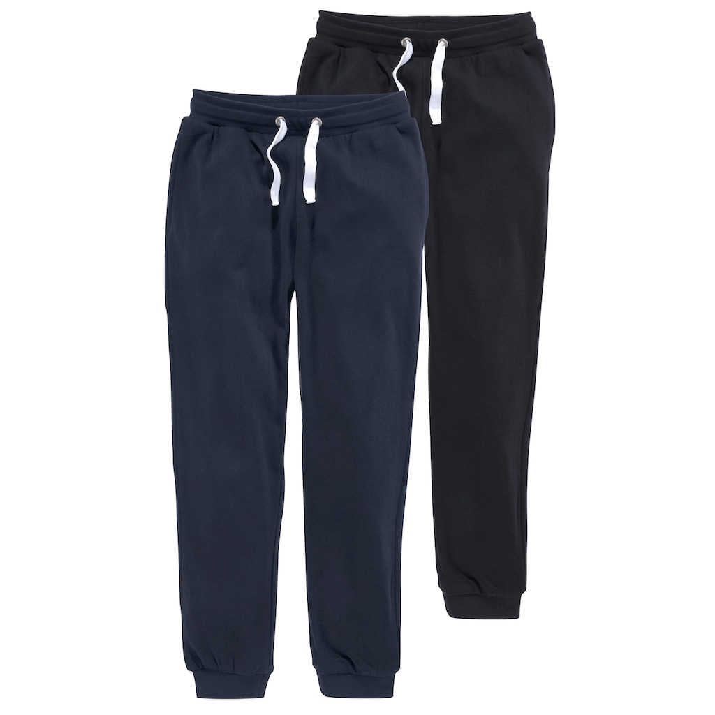 KIDSWORLD Jogginghose »Sweathosen«, (Packung, 2 tlg.)