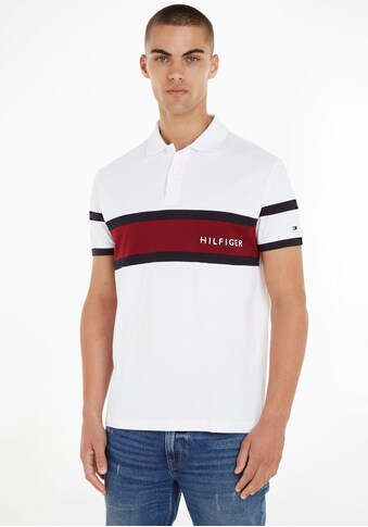 Tommy Hilfiger Poloshirt »COLOURBLOCK PLACEMENT REG POLO«, mit markanten TH-Details kaufen