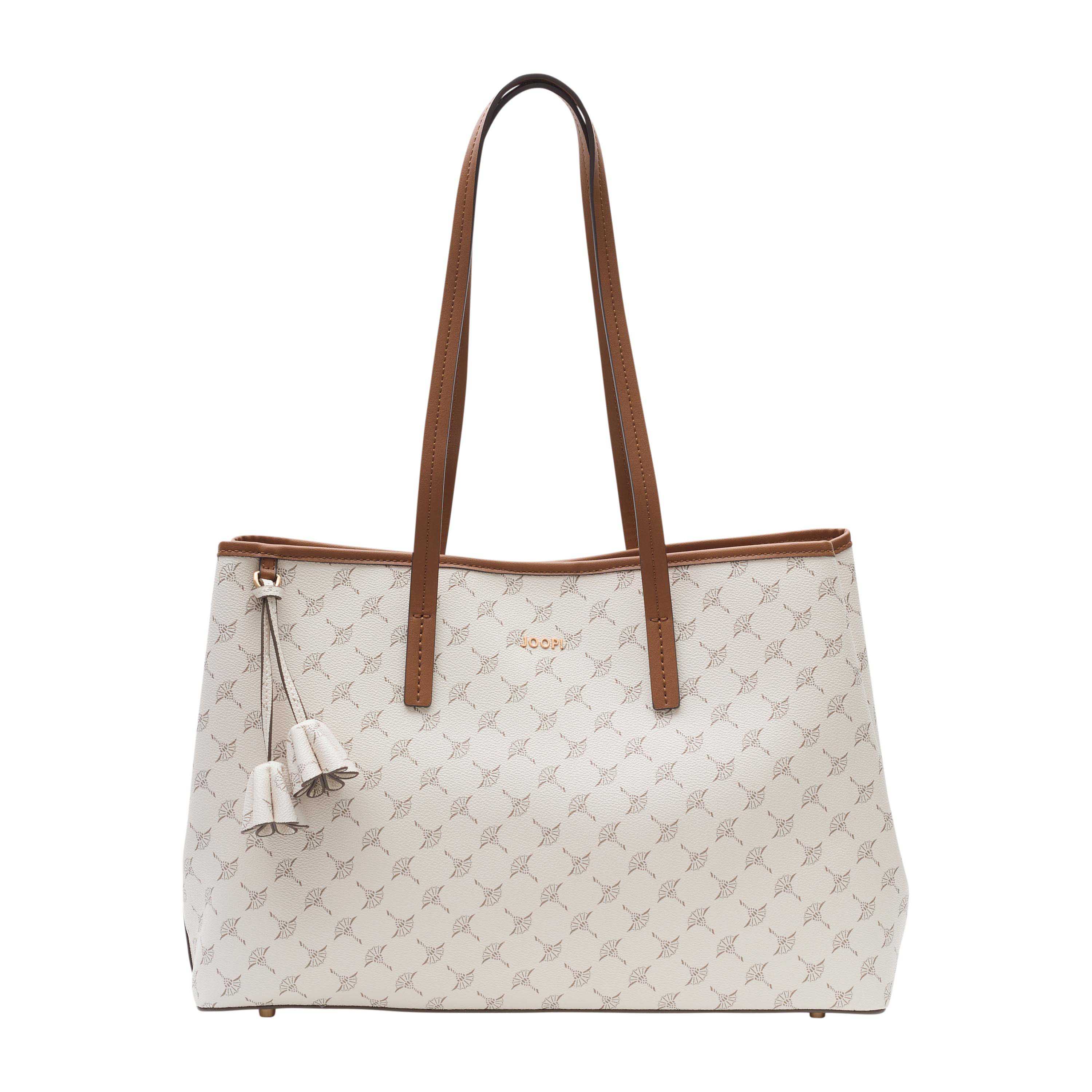 JOOP Shopper "cortina 1.0 imogen shopper lho" Damen Handtasche, Schultertasche, Umhängetasche mit modischen Quasten