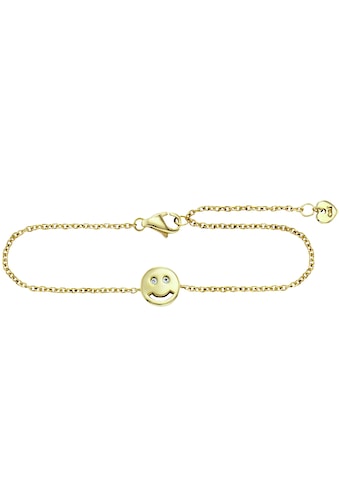 CAÏ Armband »925/- Sterling Silber vergoldet Zirkonia Emoji« kaufen