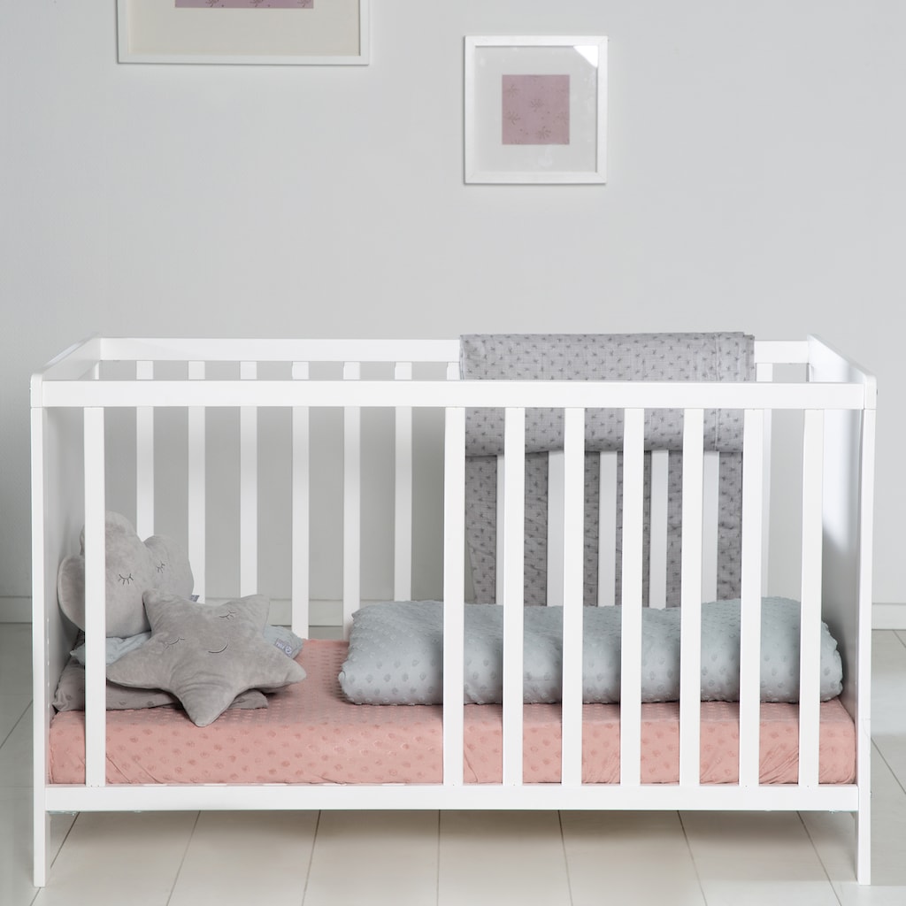 roba® Babymöbel-Set »Style«, (Spar-Set, 2 St., Kinderbett, Wickelregal)