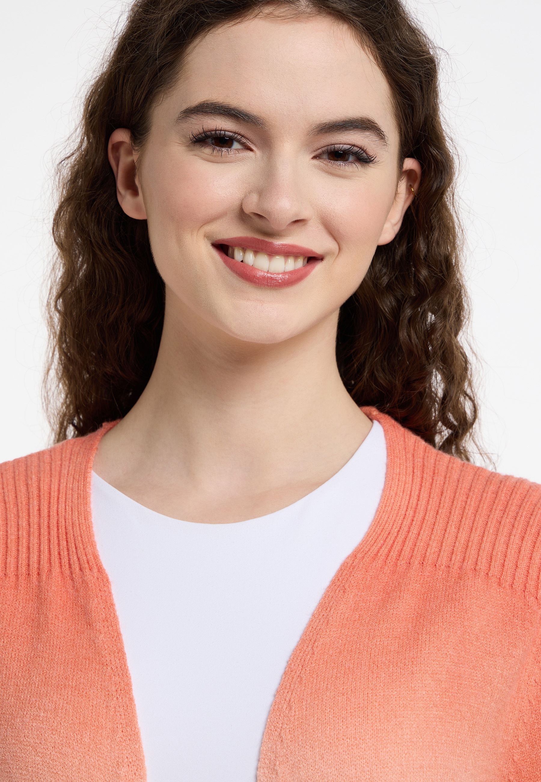 Frieda & Freddies Cardigan »Cardigan«, mit dezenten Farbdetails