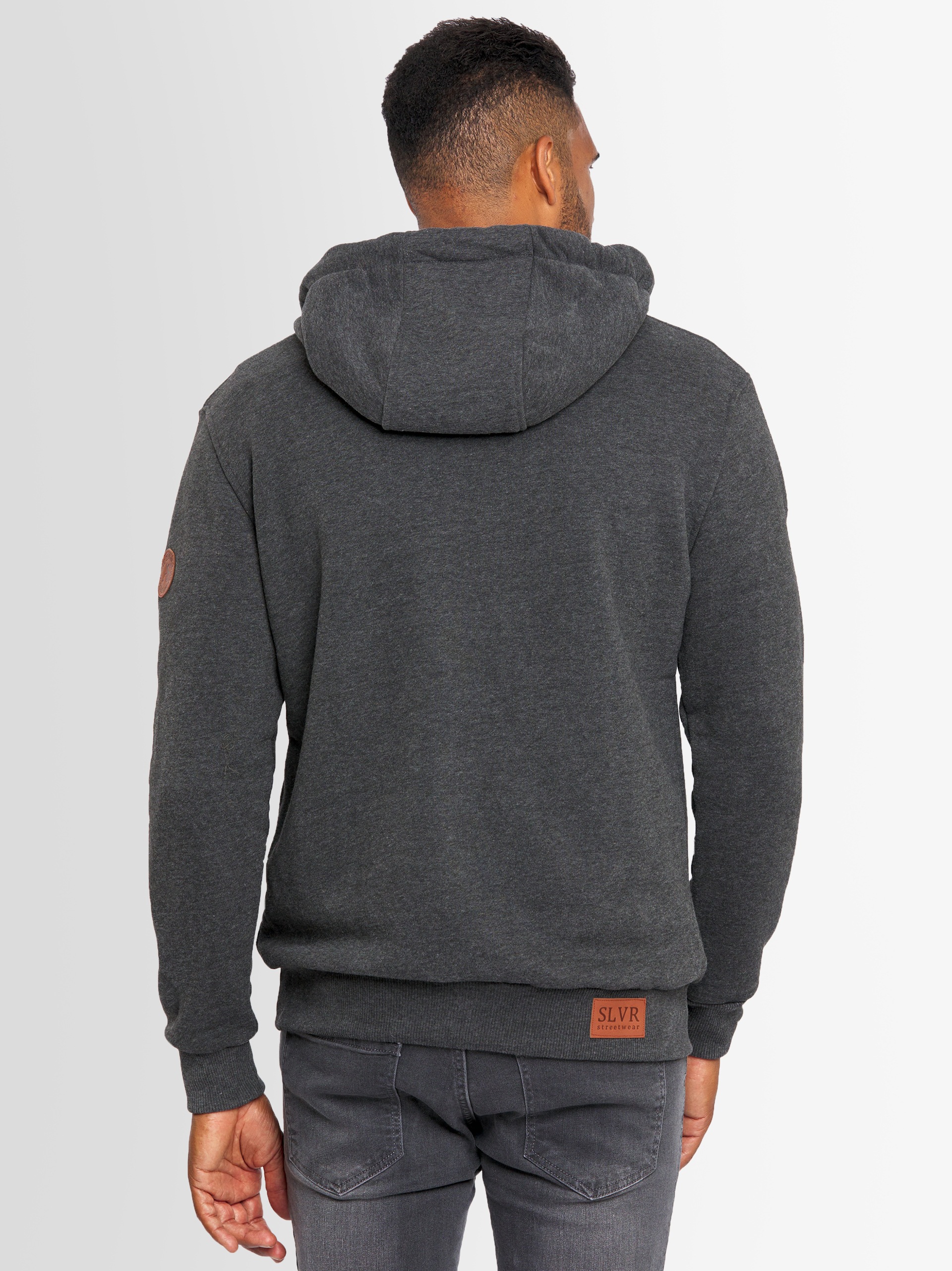 Alessandro Salvarini Sweatjacke »ASGeenio«, mit hohem Kragen