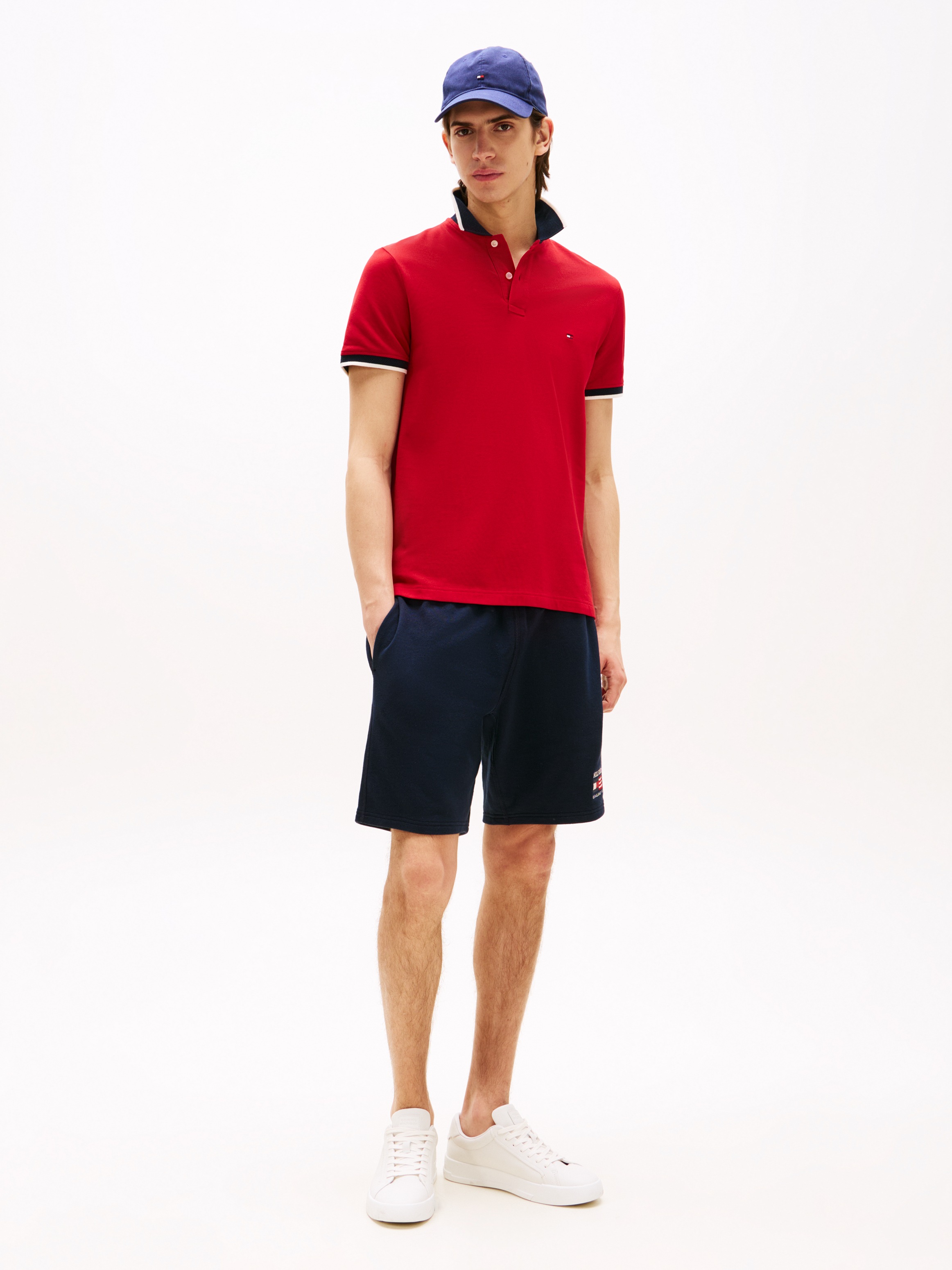 Tommy Hilfiger Poloshirt "CONTRAST COLLAR CUFF REG POLO" günstig online kaufen