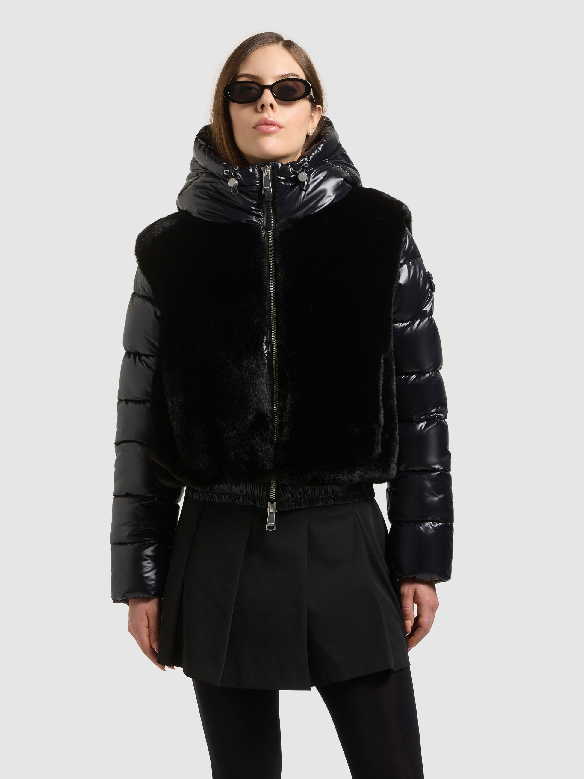 khujo Blouson »ONIKA« mit Kapuze